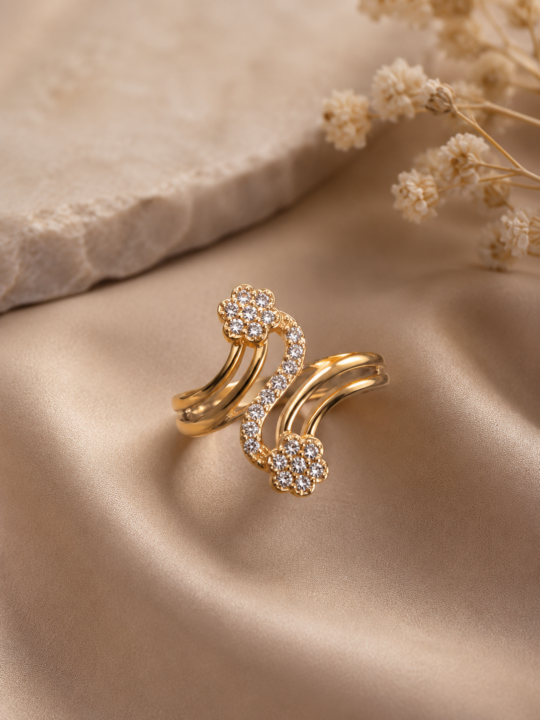Linear Adjustable Ring