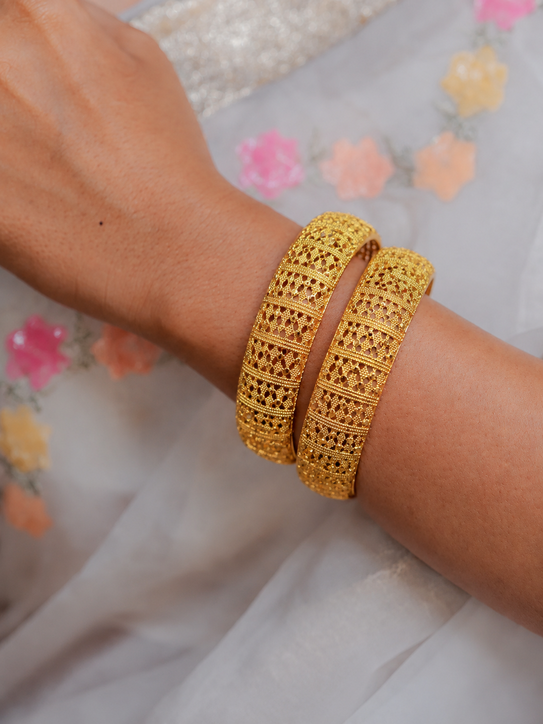 Jasmine Bangle (Set of 2)
