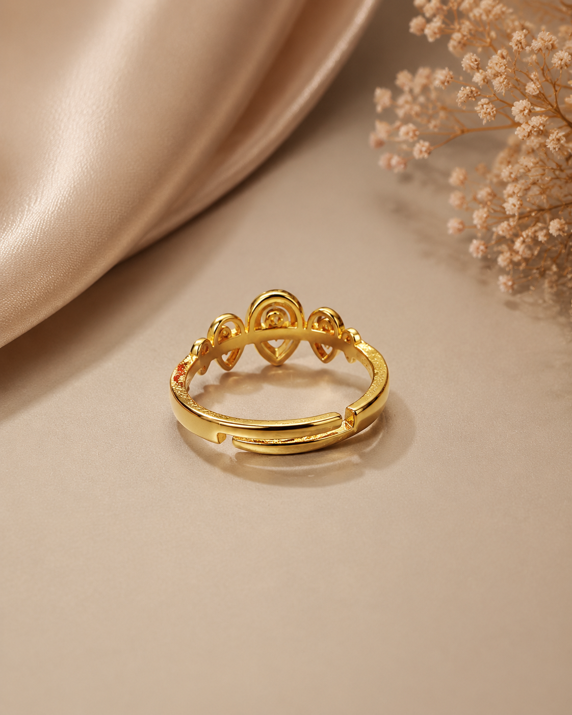 Puffy Adjustable Ring