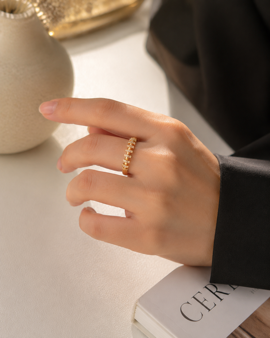 Miesha Adjustable Ring