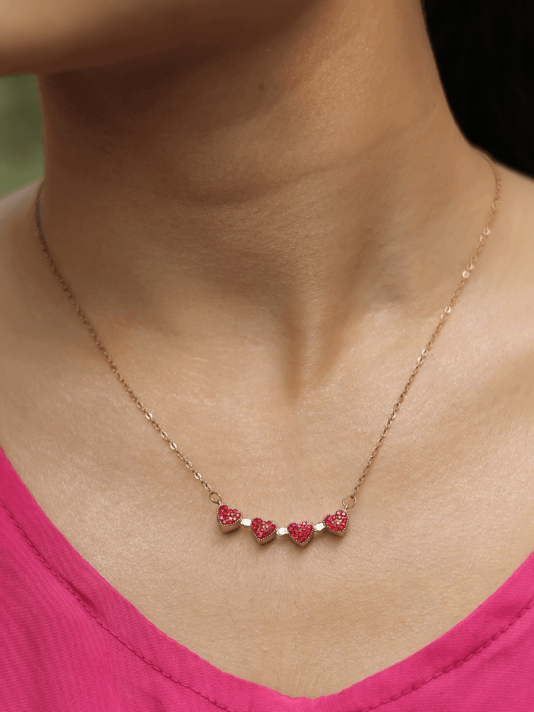 Dual Side Clover Pendant - Zeraki Jewels