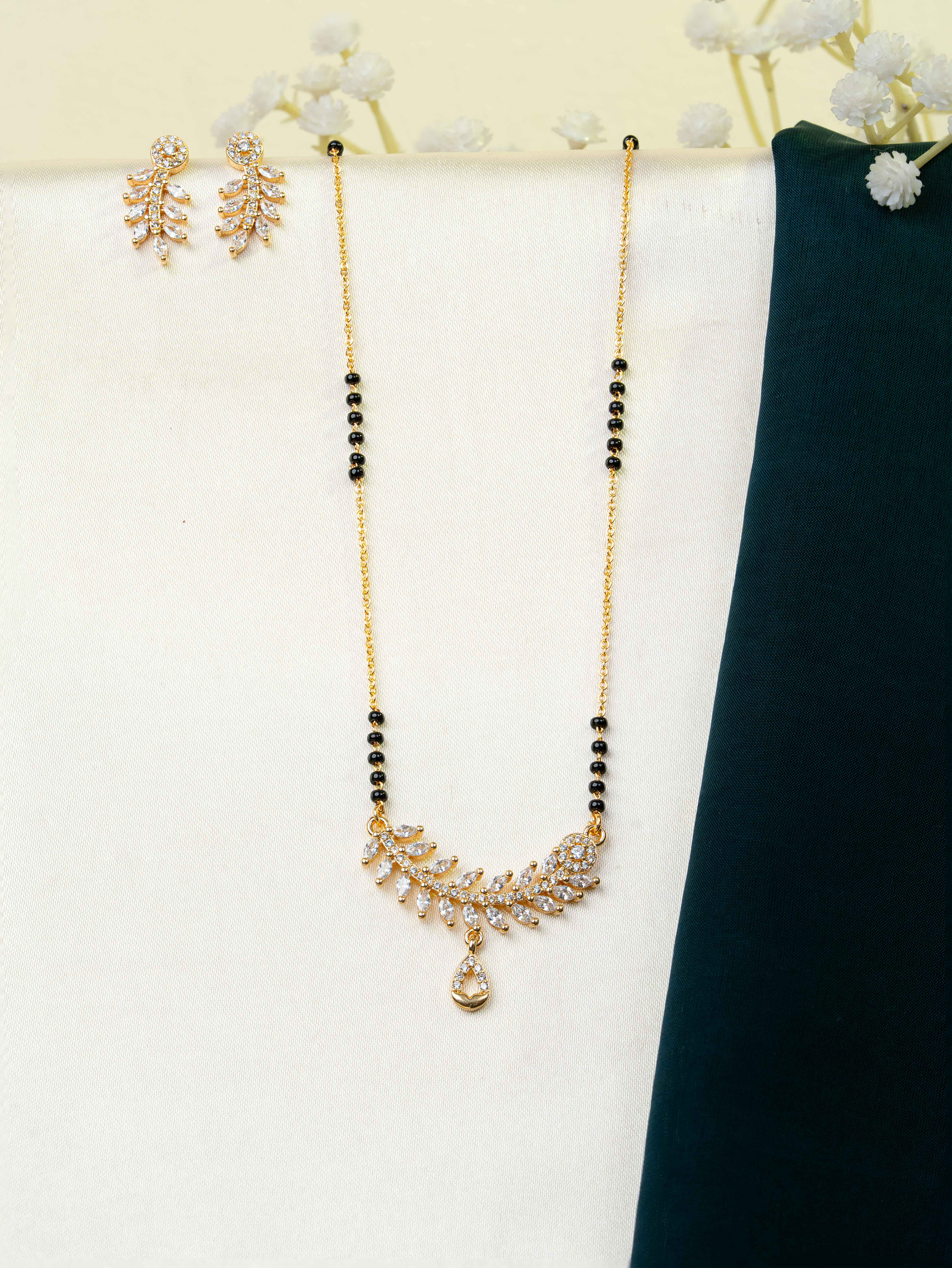 Archi Mangalsutra with Earrings
