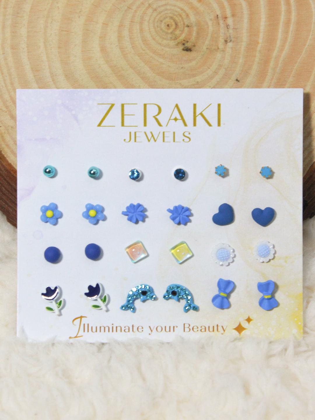 Whimsical Whispers Earrings Combo - Zeraki Jewels