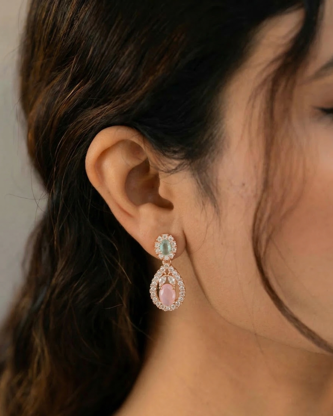 Greece Necklace (Light Pink)