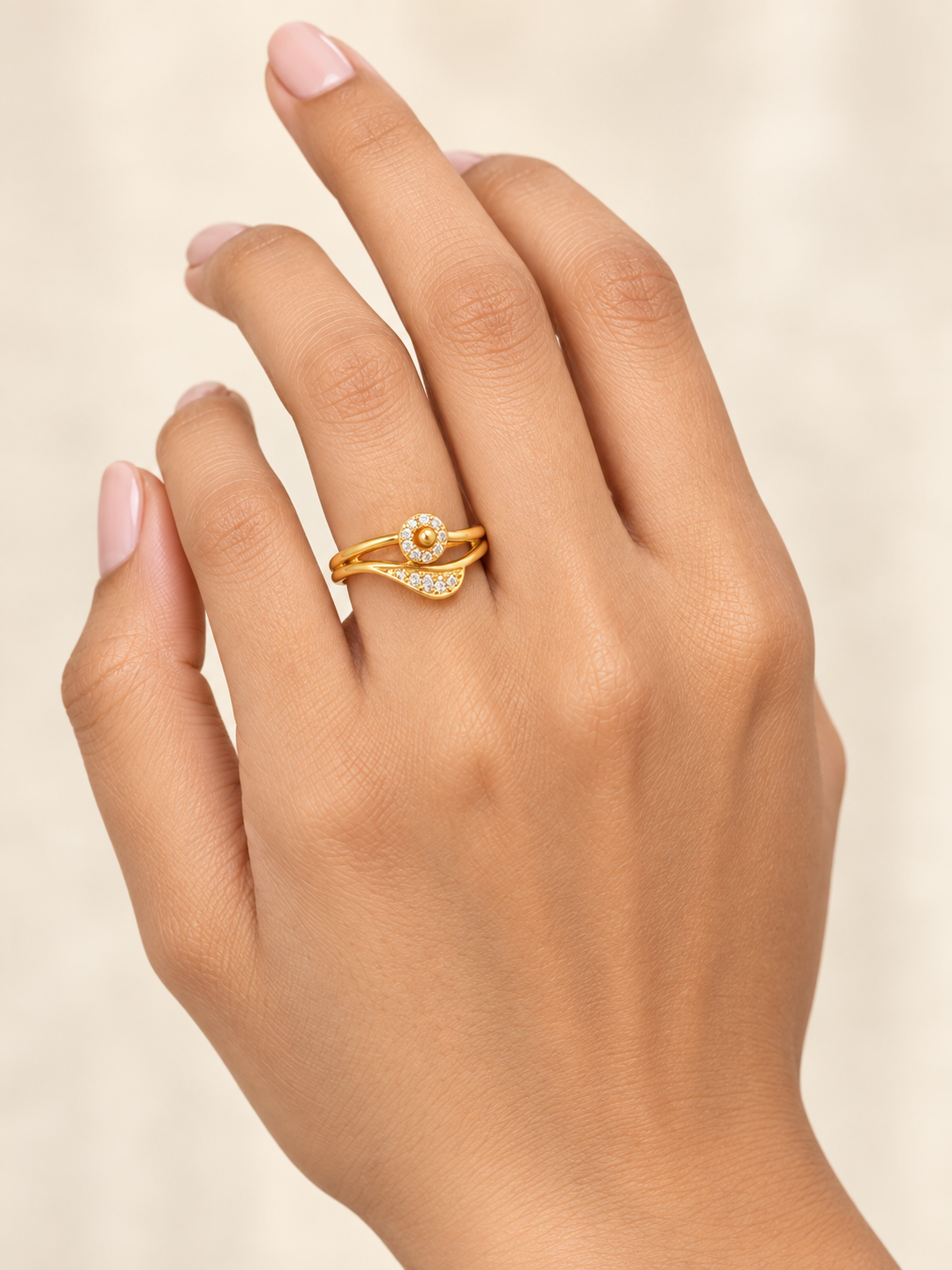 Amina Adjustable Ring
