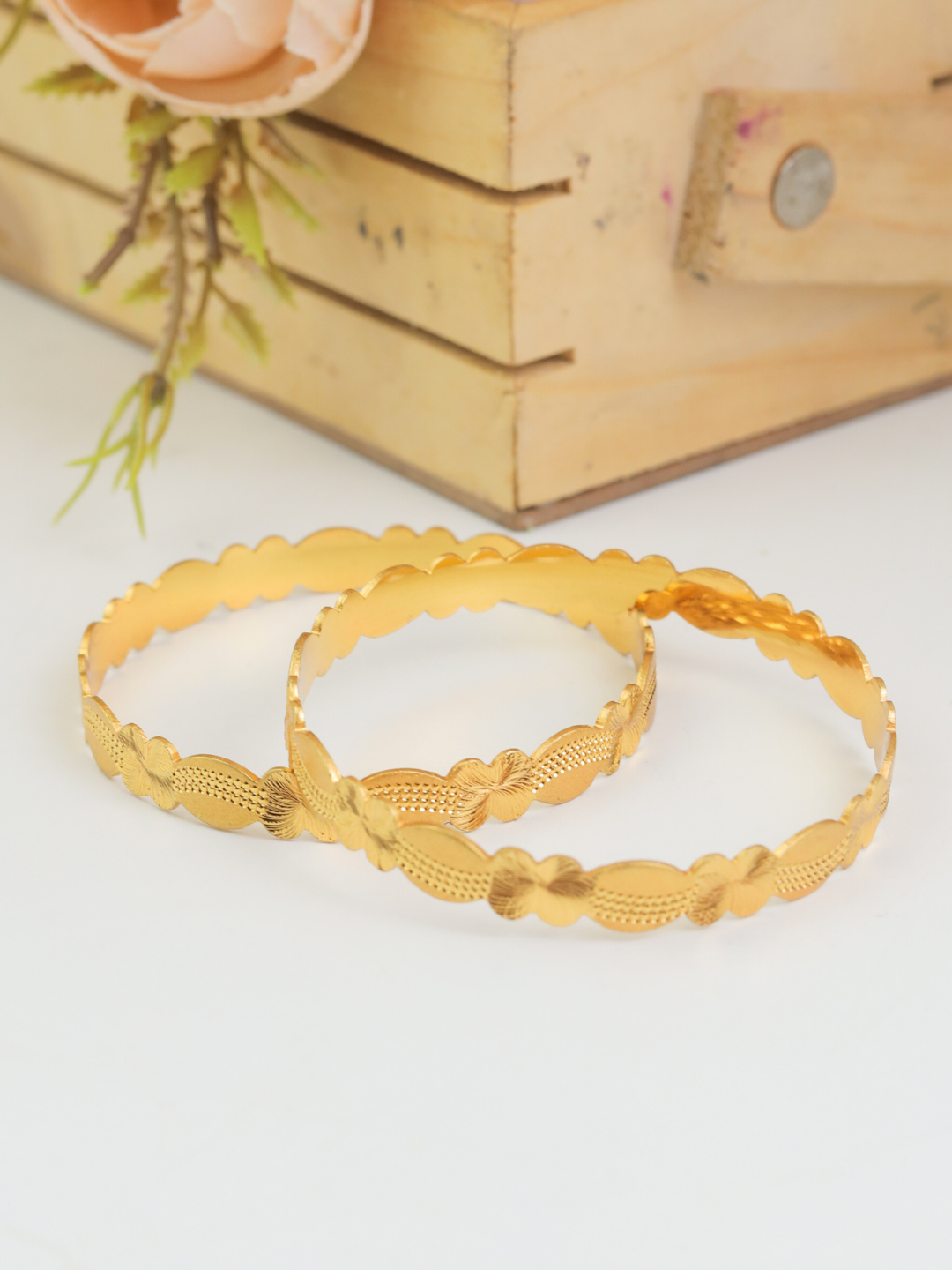 Varsha Bangle. (Set of 2)