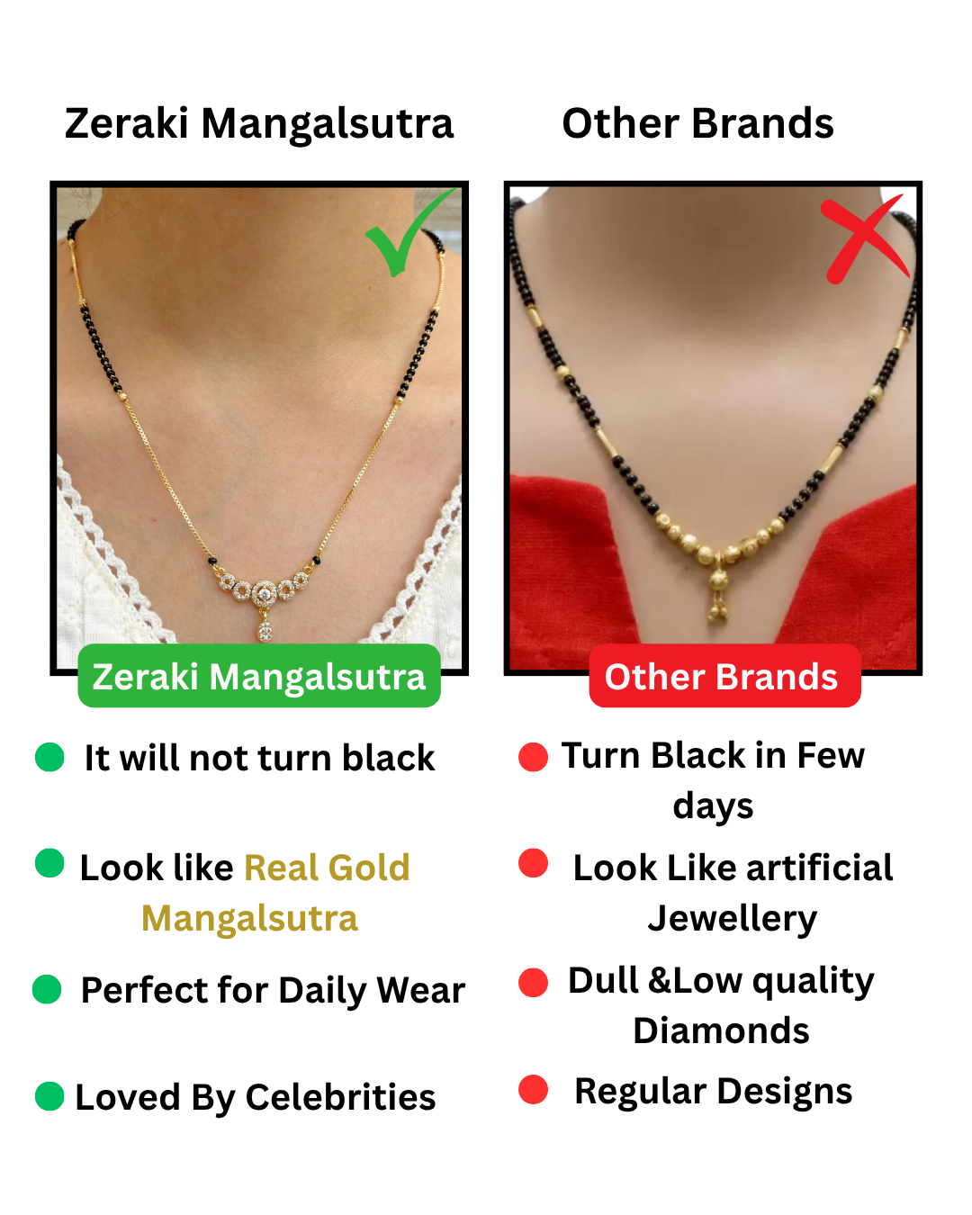 Rihanna Mangalsutra Gold 2.0