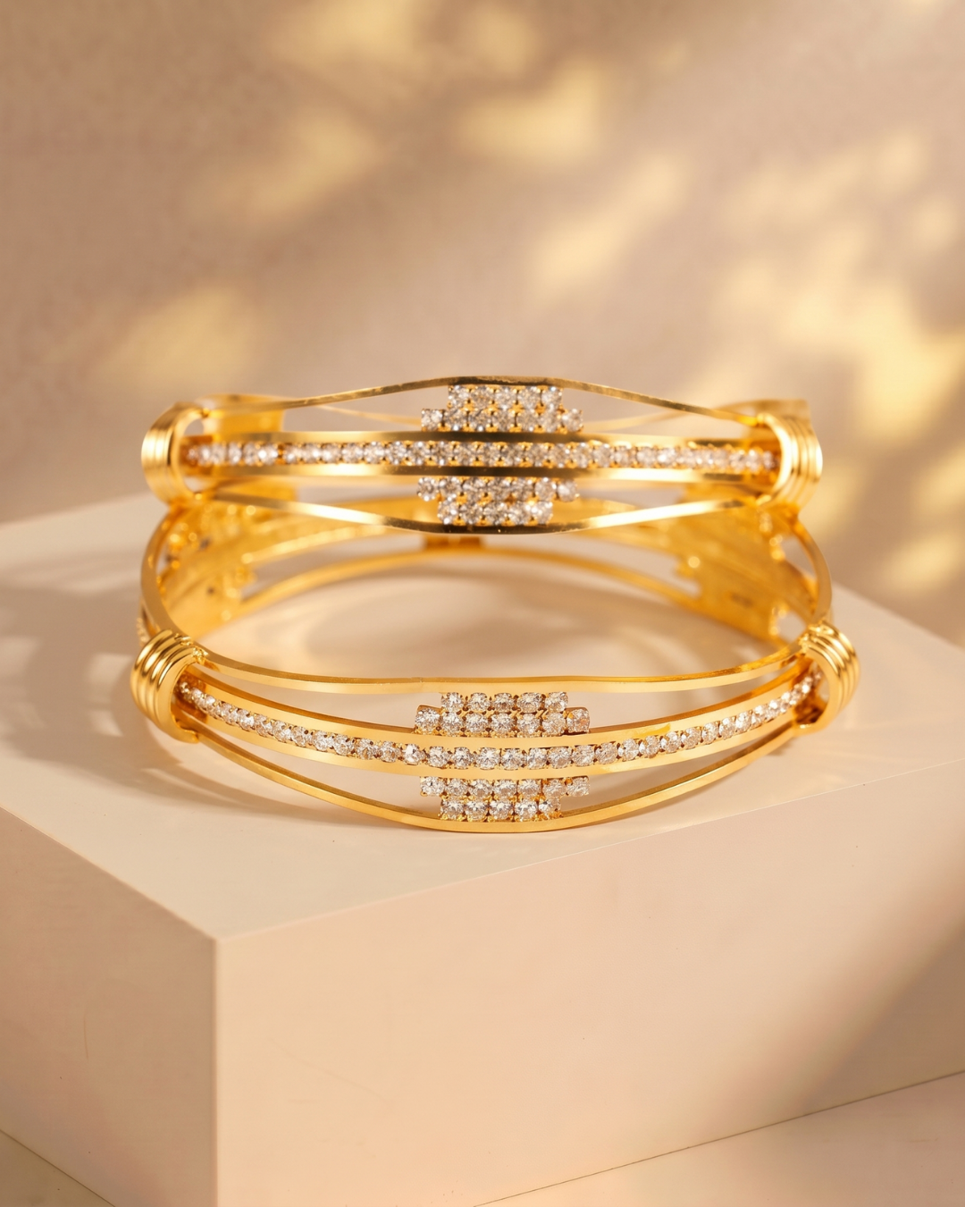Shehnaz Designer Bangle ( Set of 2 )