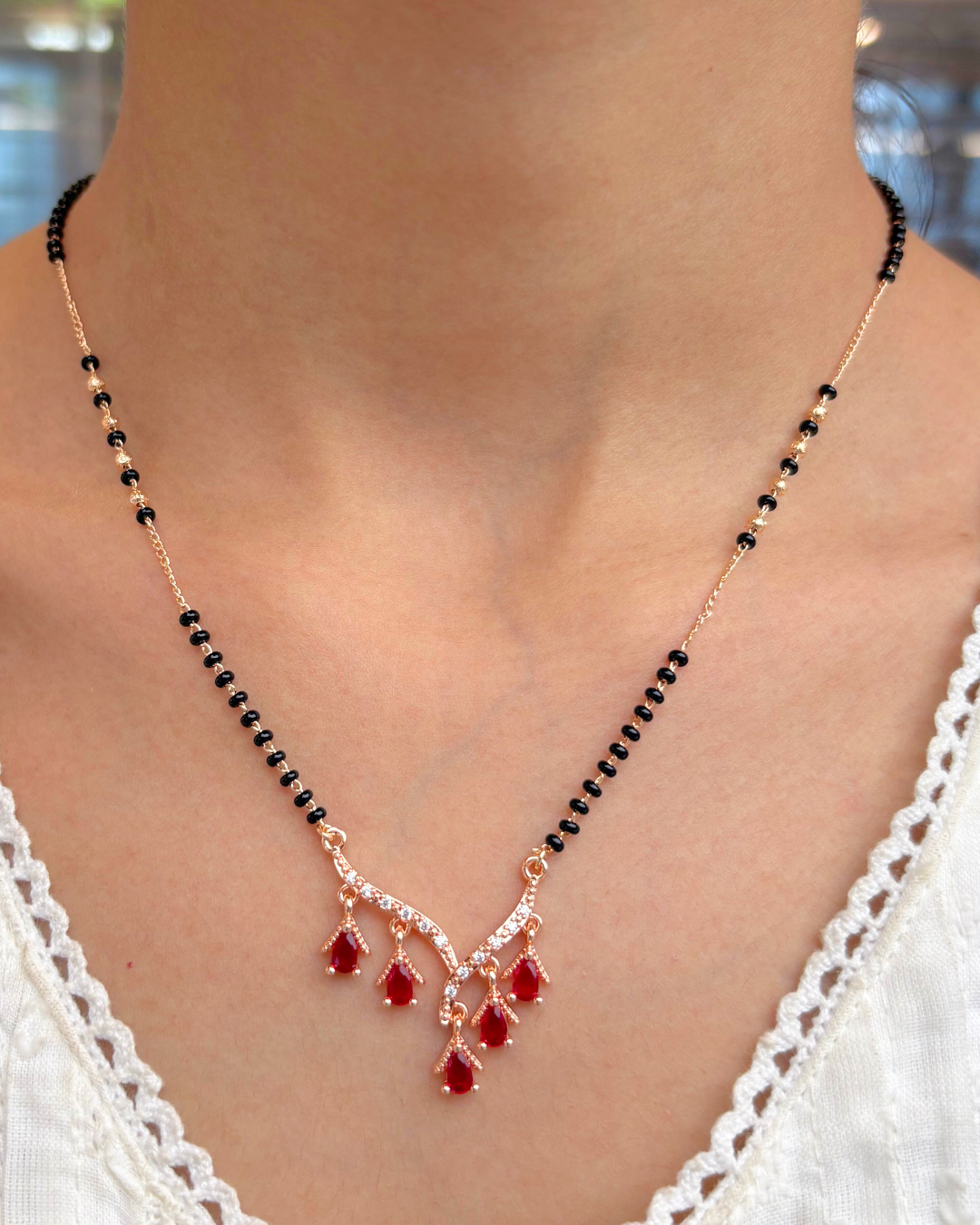 Maitri Mangalsutra Red