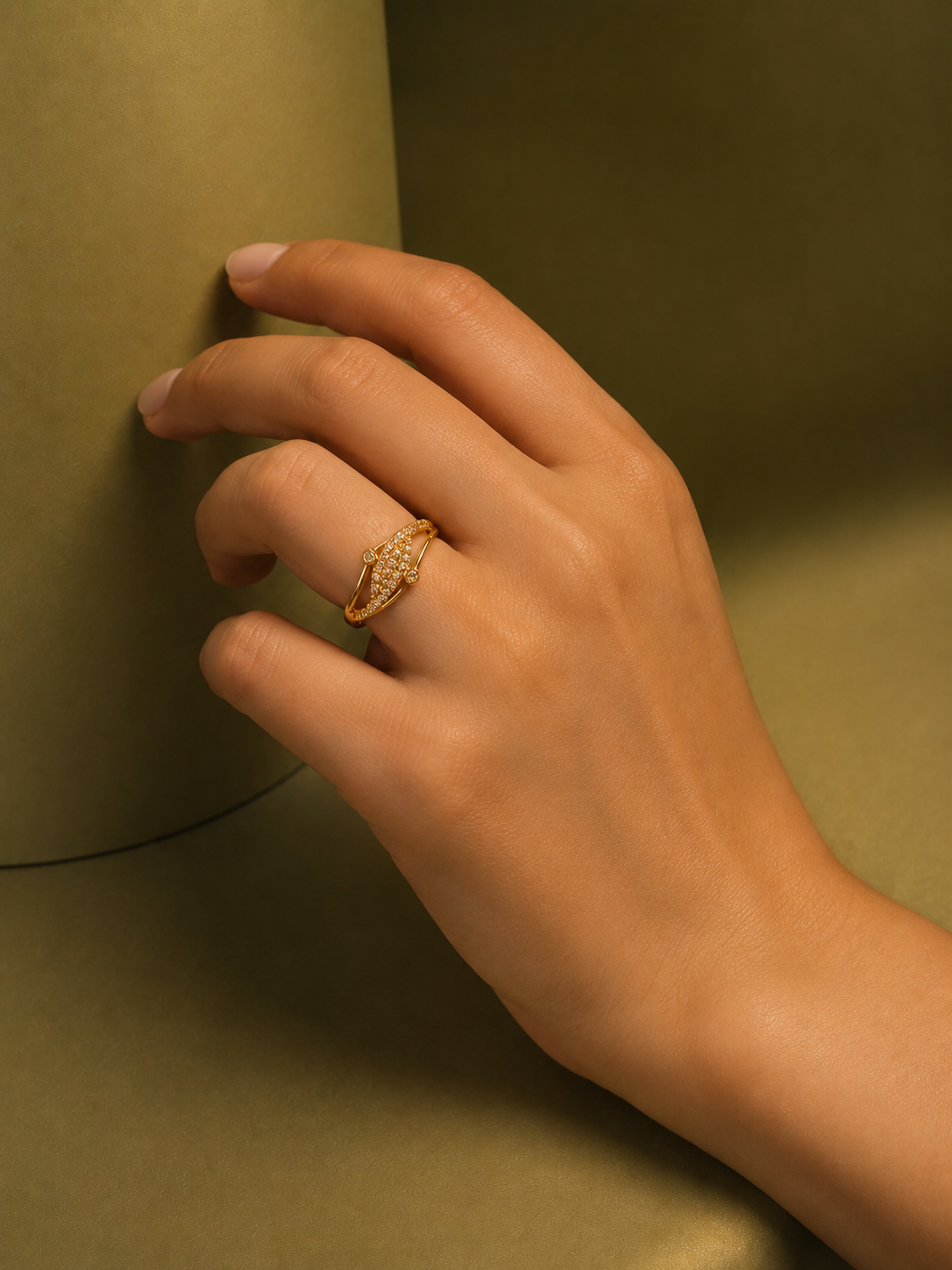 Rumi Adjustable Ring