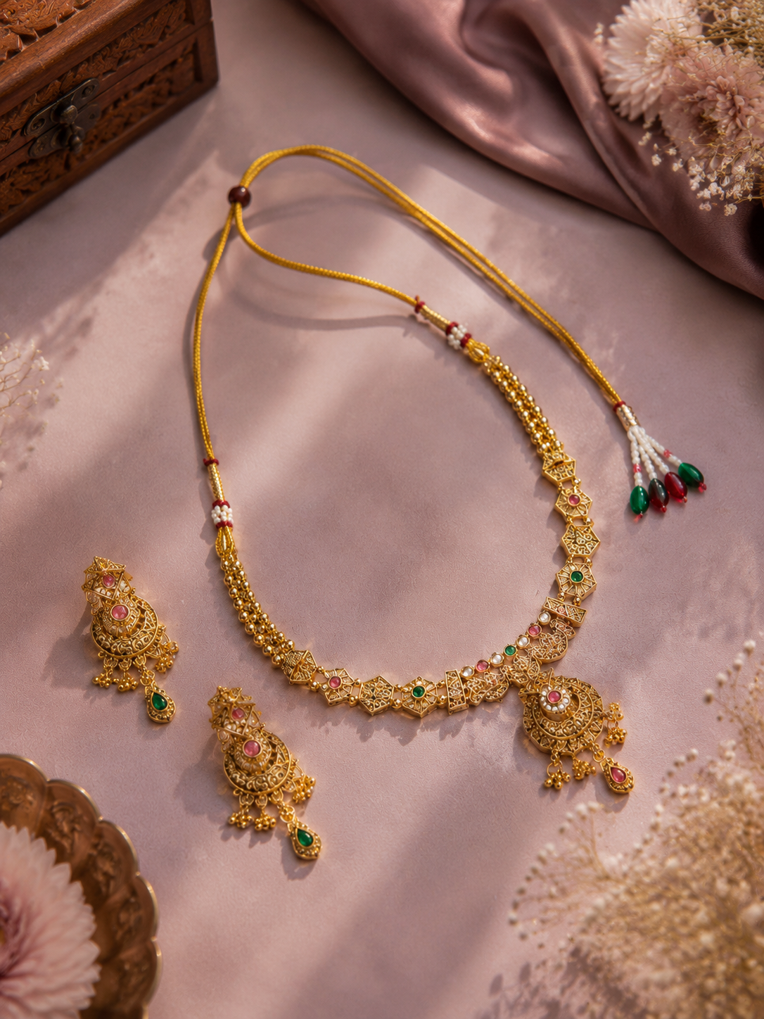 Ruhanika Necklace Set