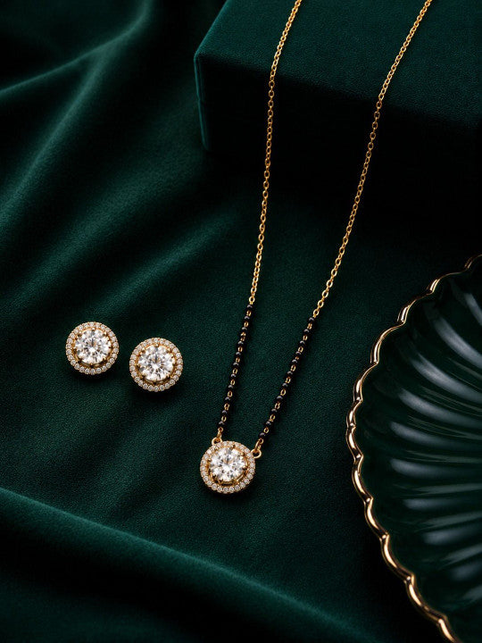Suhana Mangalsutra with Earrings