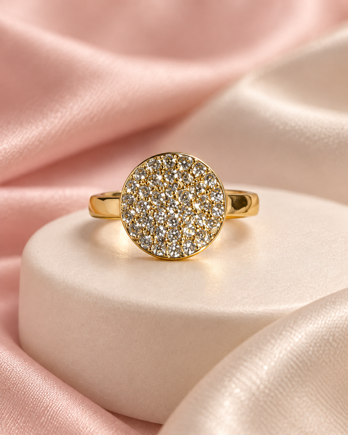 Teardrop Adjustable Ring