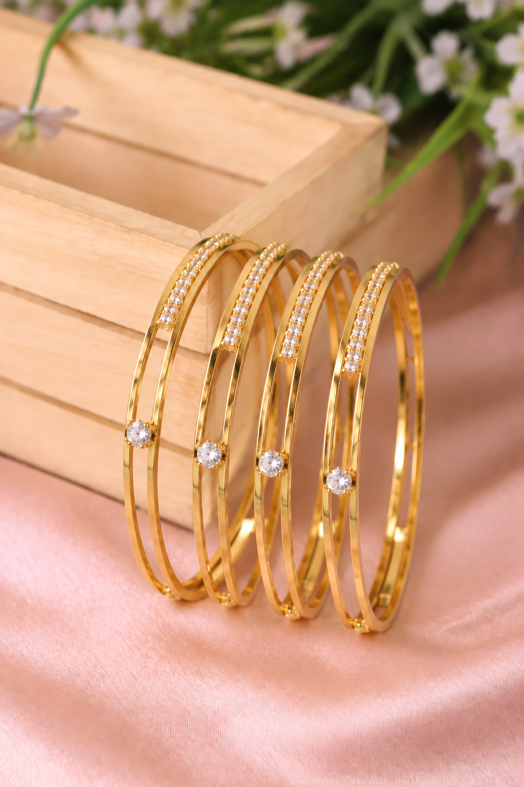 Priya Bangle. (Set of 4 )