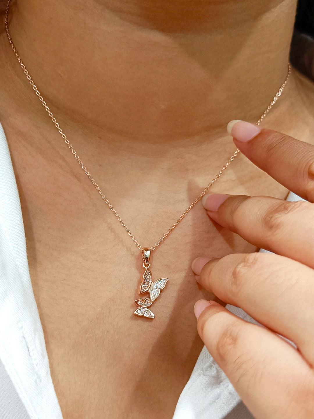 Butterfly Friendship Pendant - Zersski Jewels