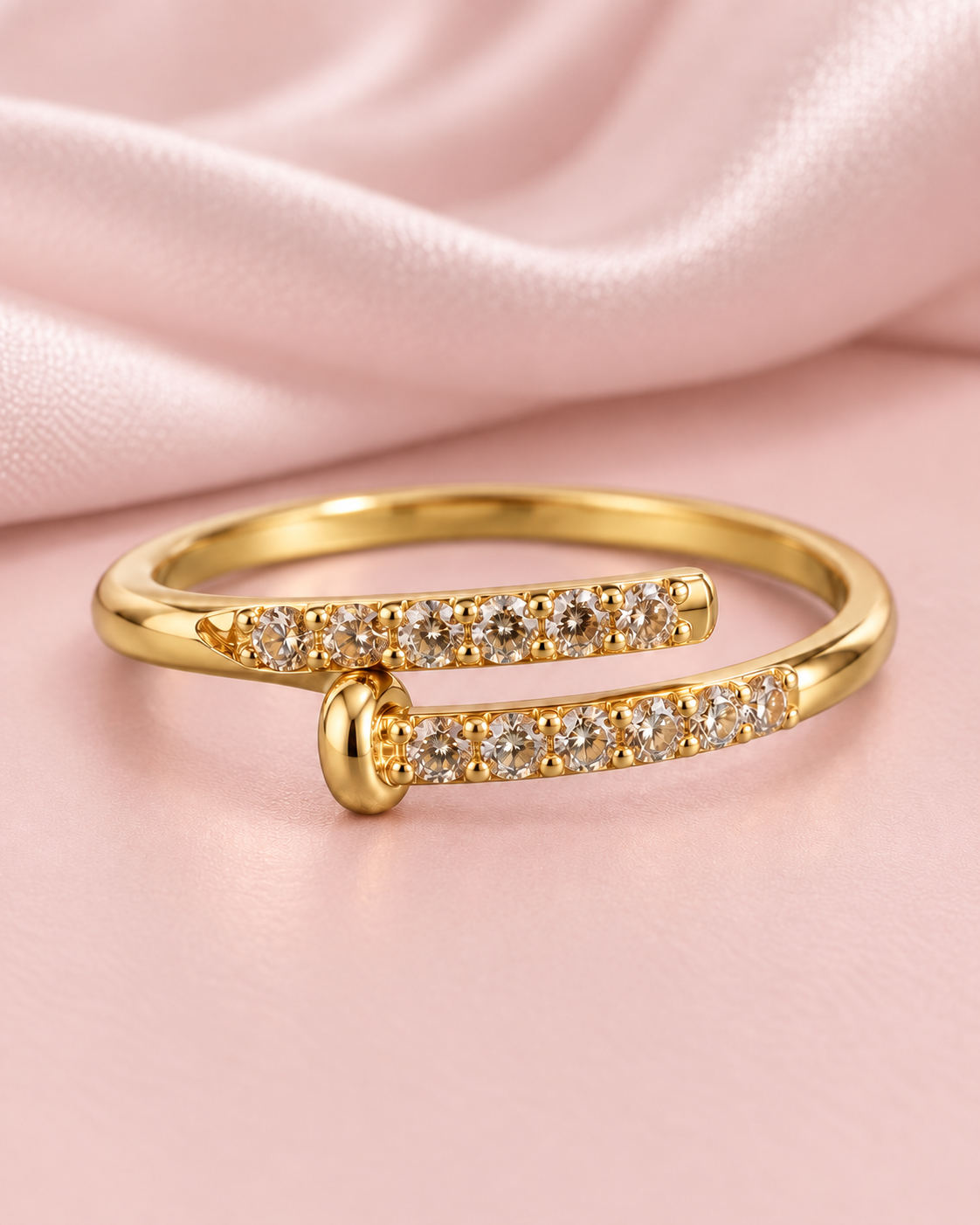 luster Adjustable Ring