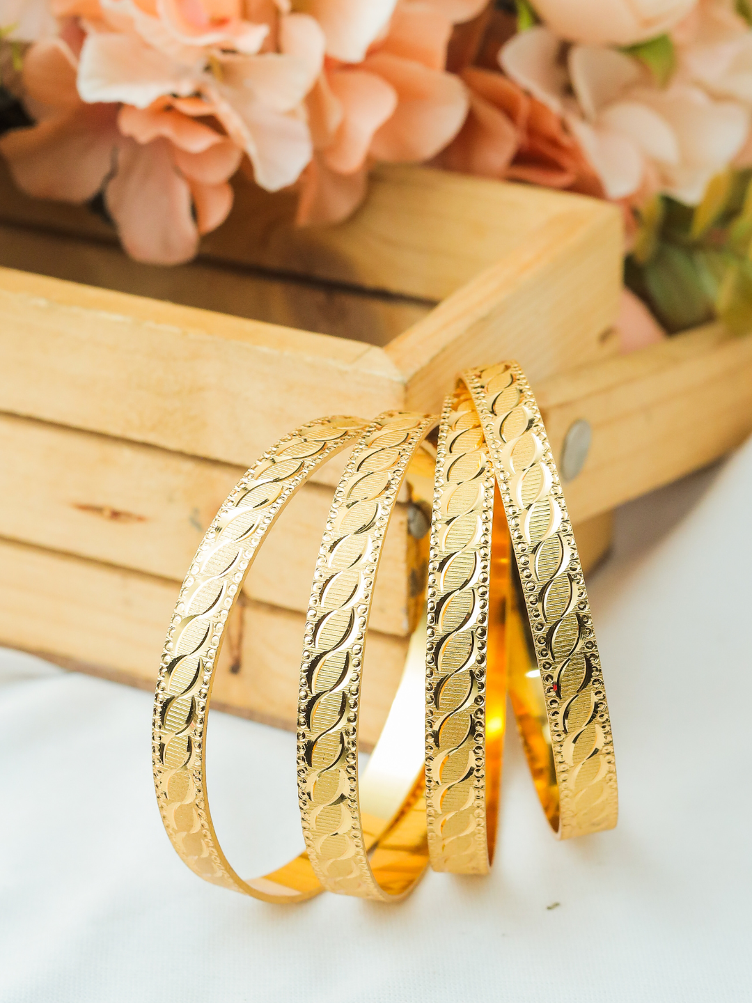 Upasana bangle. (Set of 4)
