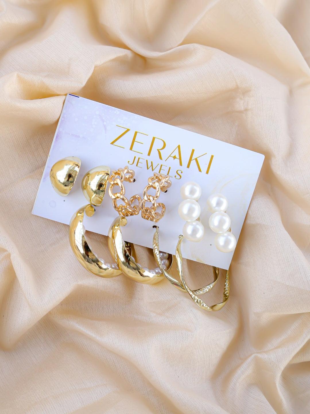 The Five Earrings Sensations Set - Zeraki Jewels