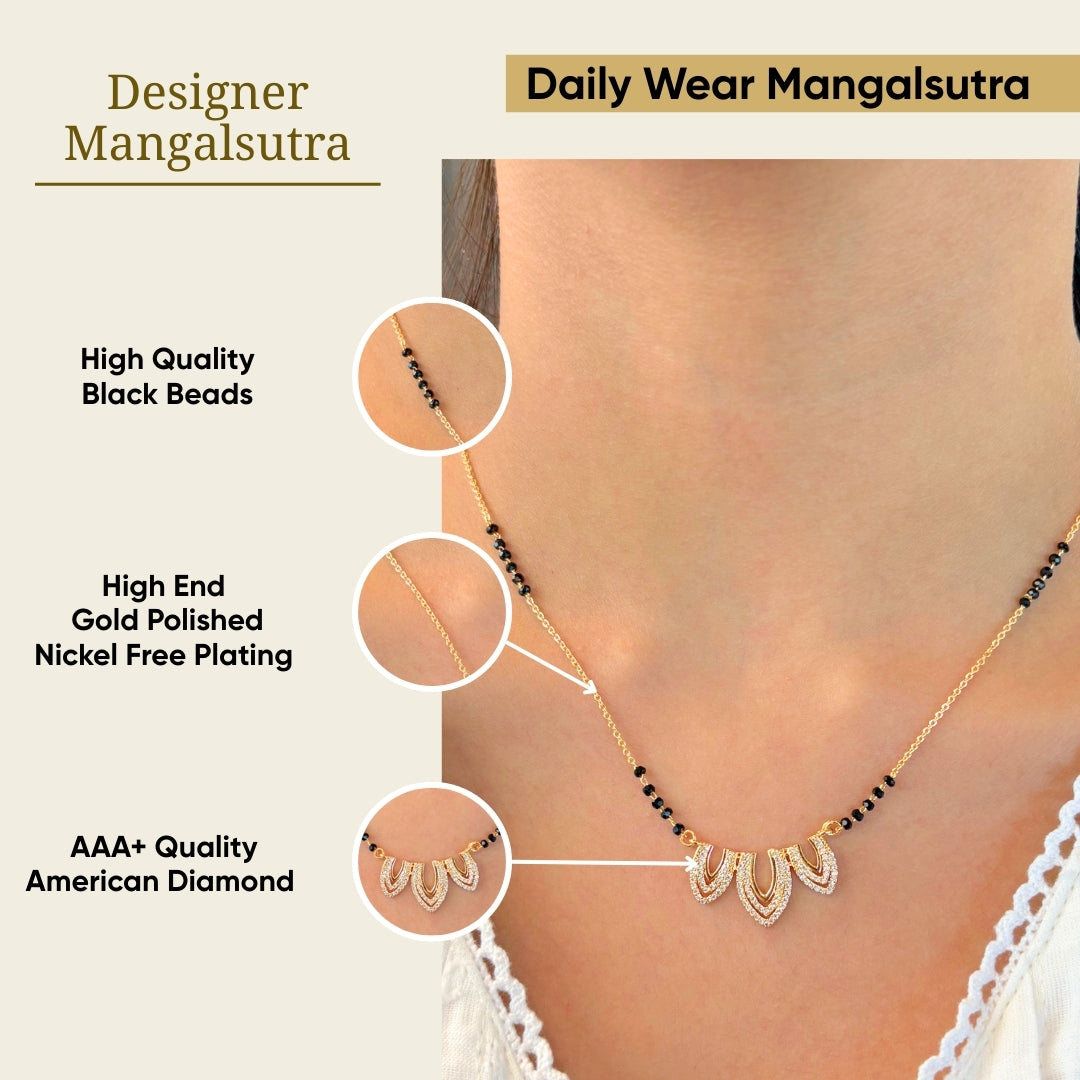 Alisha Mangalsutra Gold