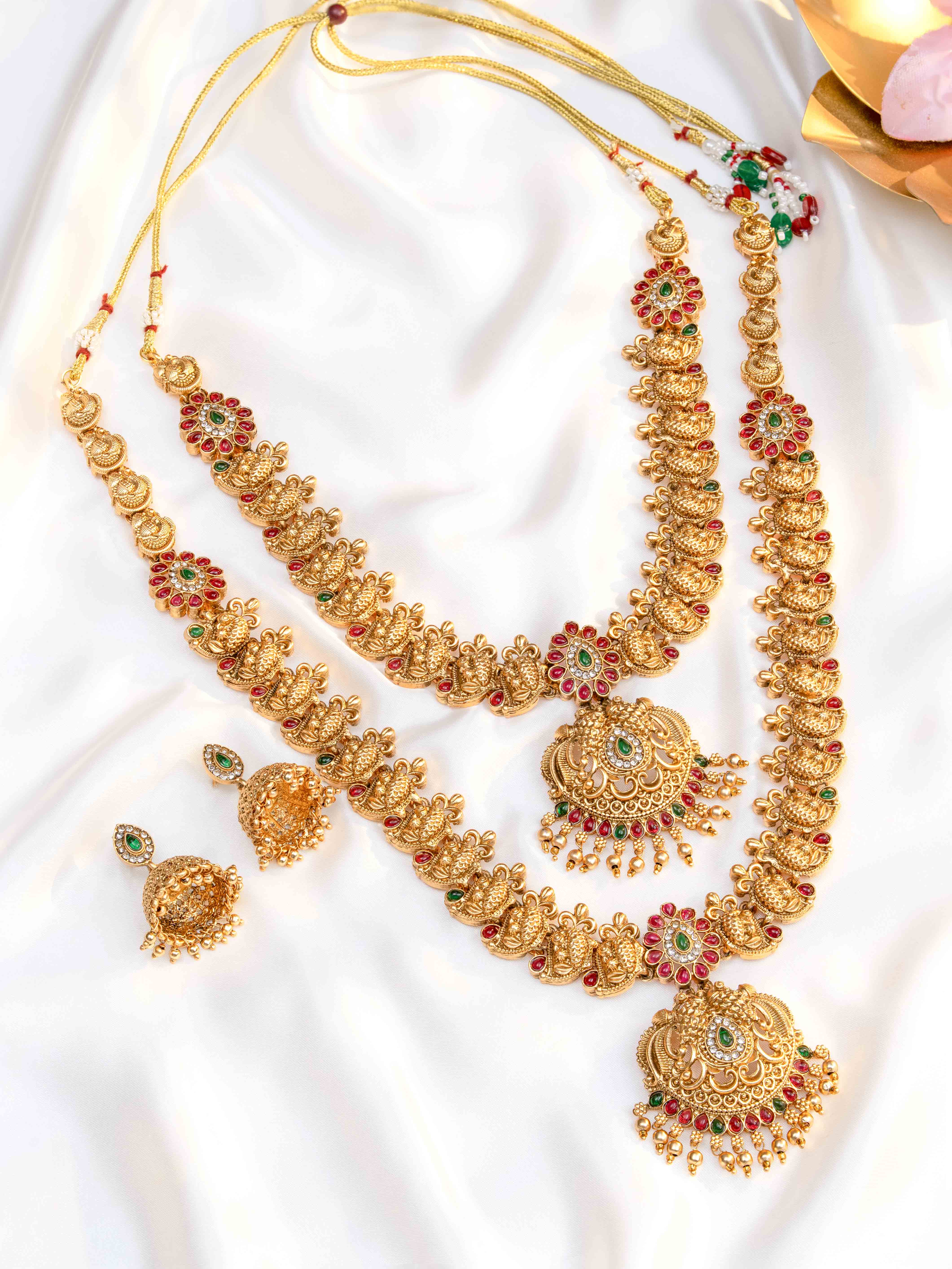 Poorvi Long Necklace Set