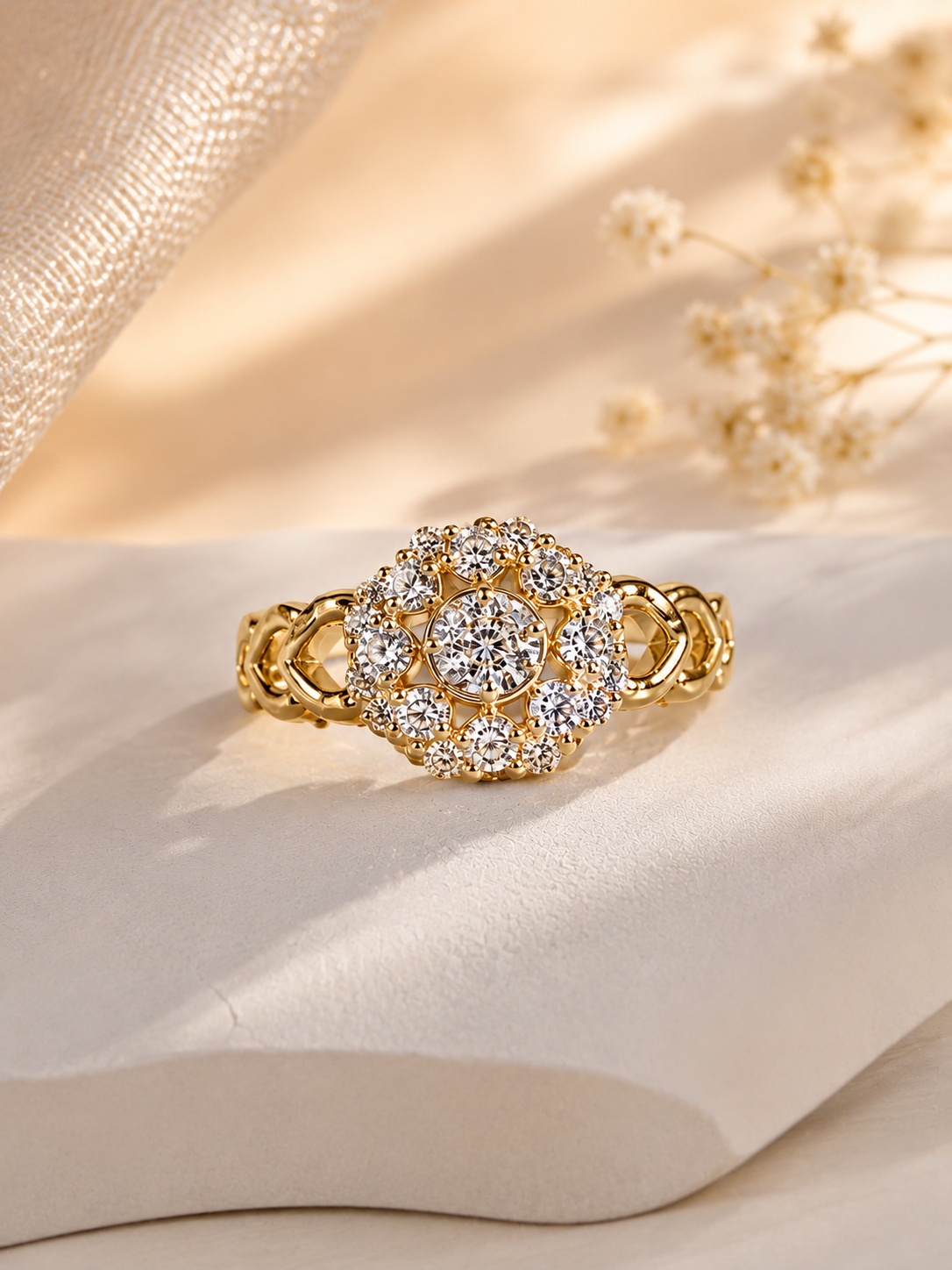 Yasmin Adjustable Ring