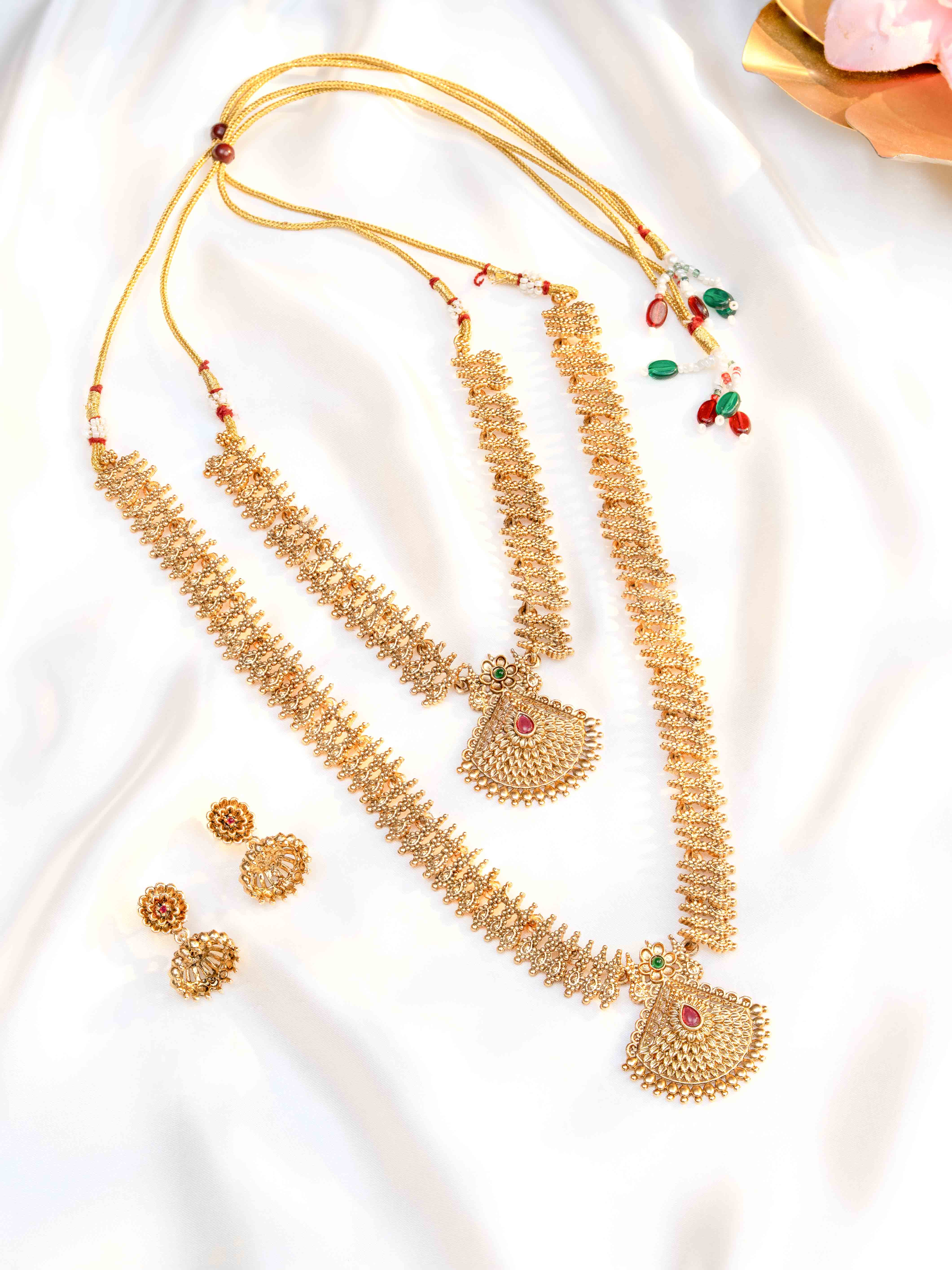 Kaashi Long Necklace Set