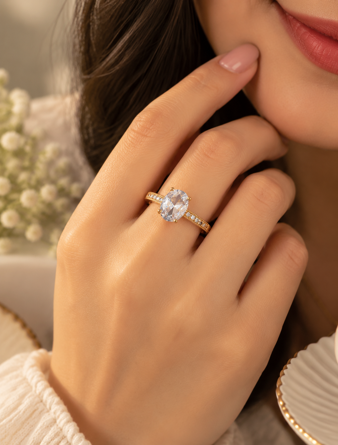 Rosa Adjustable Ring