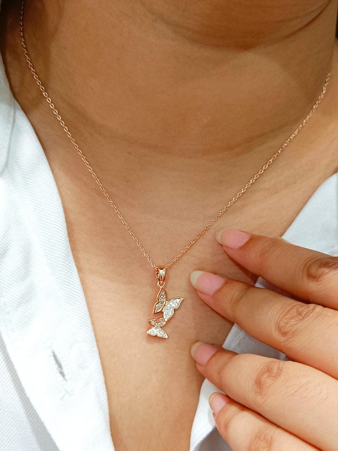 Butterfly Friendship Pendant - Zersski Jewels