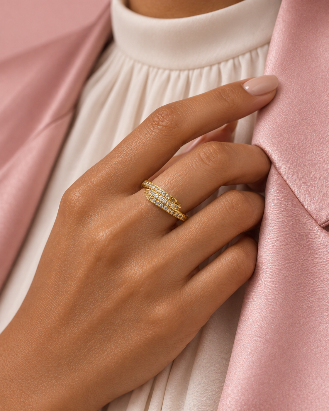Gleamique Adjustable Ring