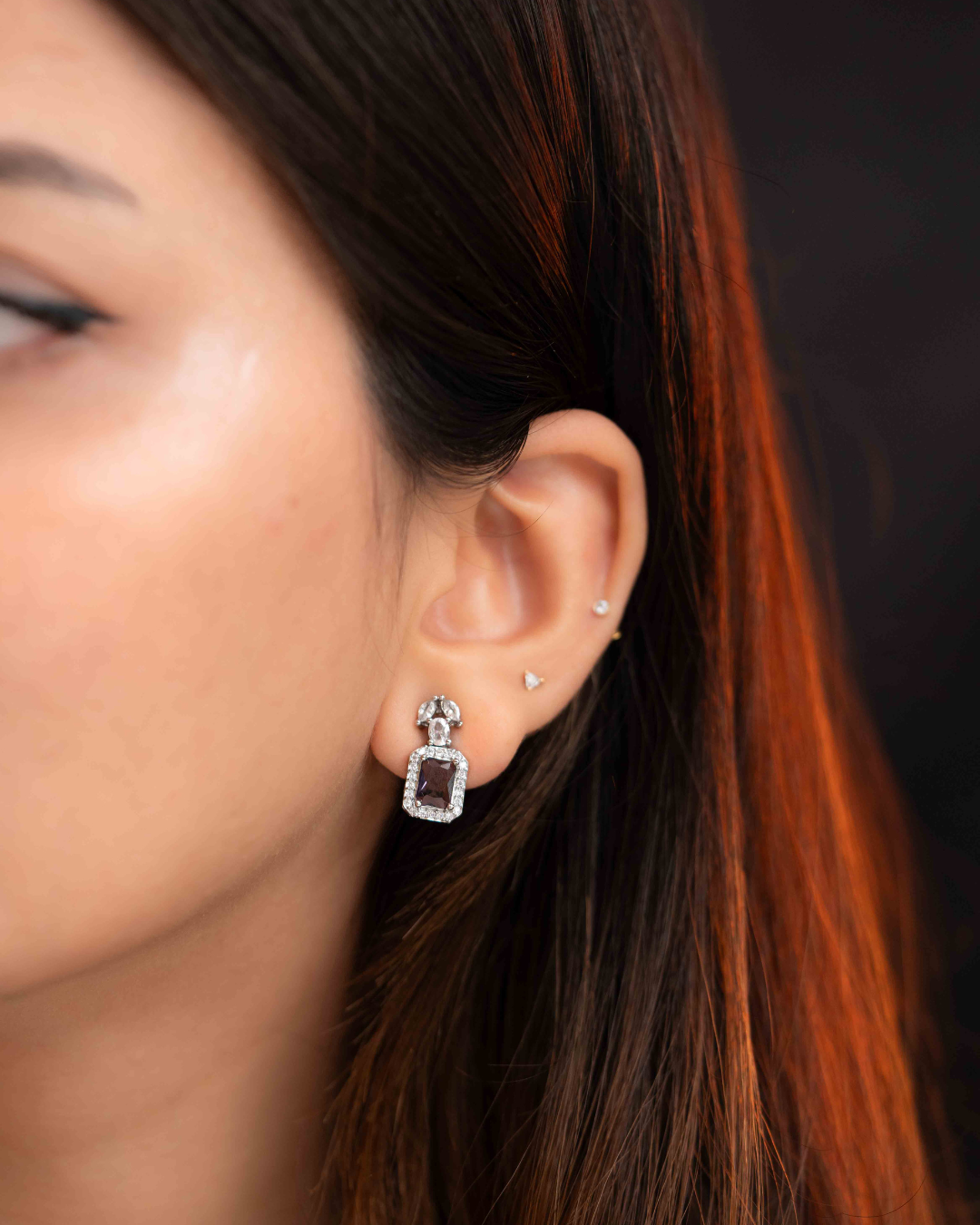 Lina Silver Necklace Set