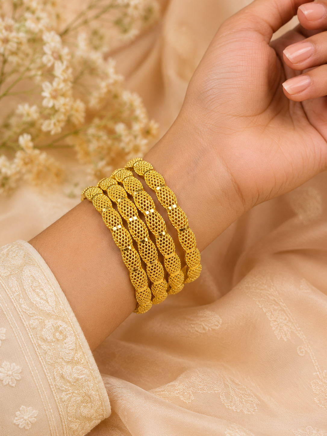 Saroj Bangle (Set of 4)