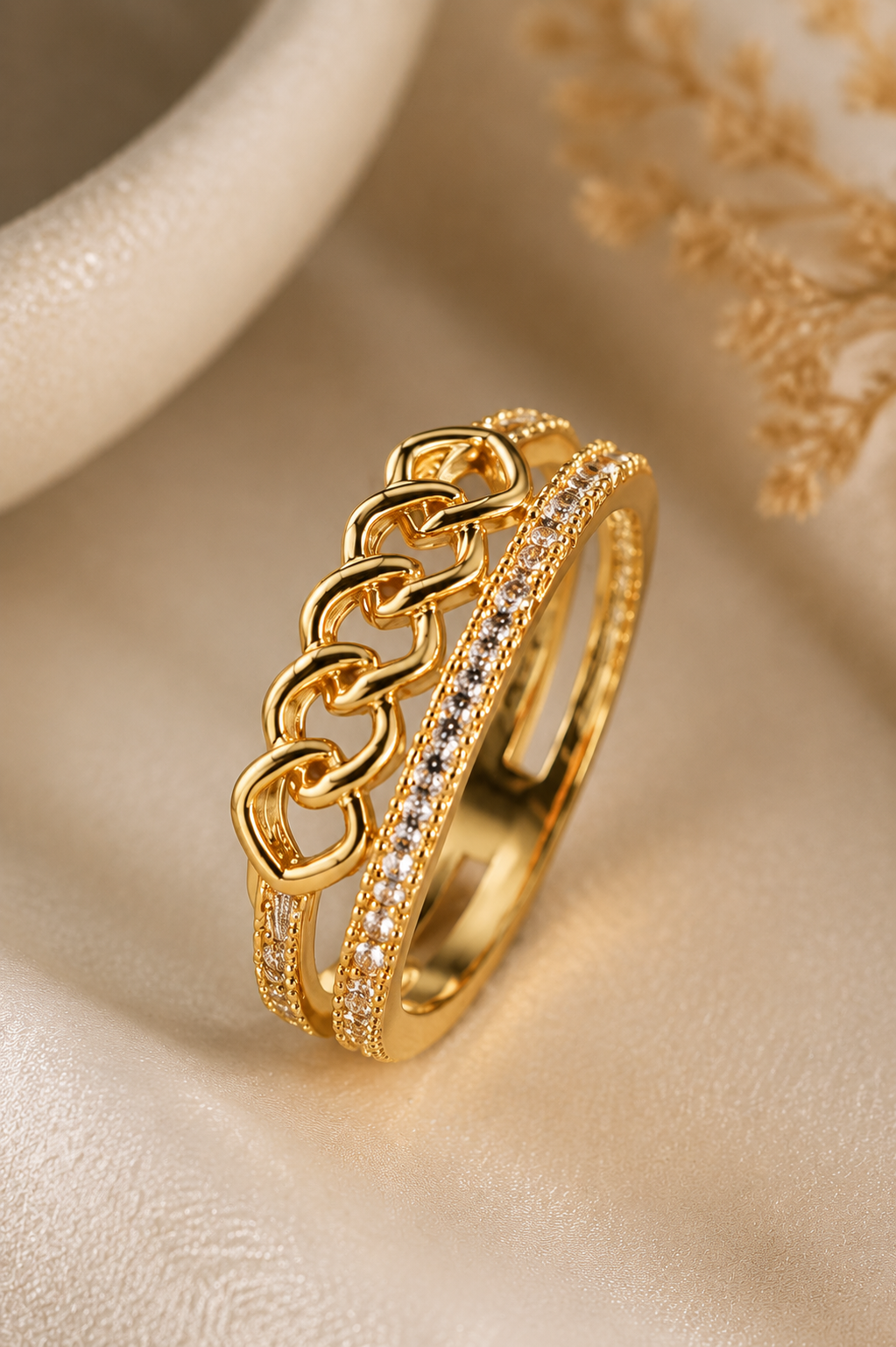 Veer Adjustable Ring
