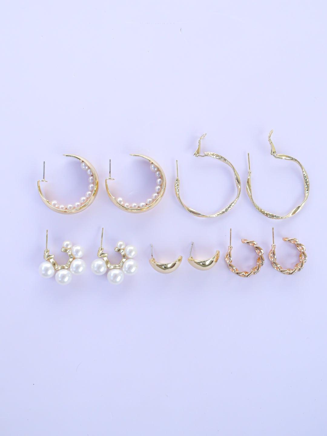 The Five Earrings Sensations Set - Zeraki Jewels