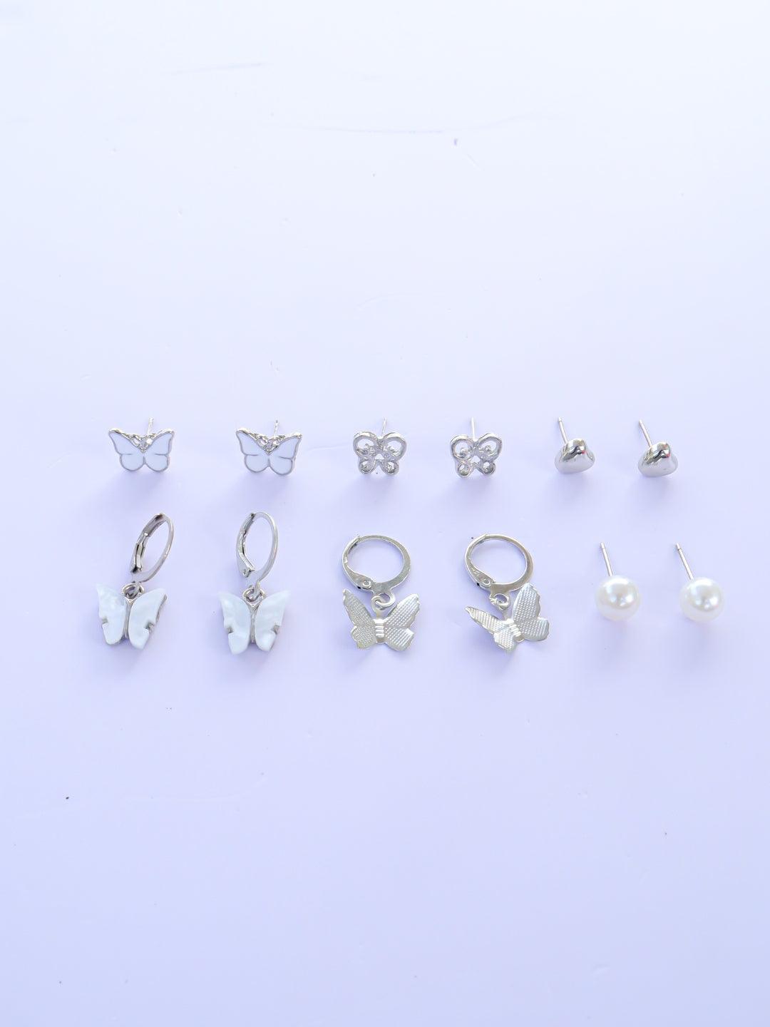 "Glam Squad" earrings combo - Zeraki Jewels