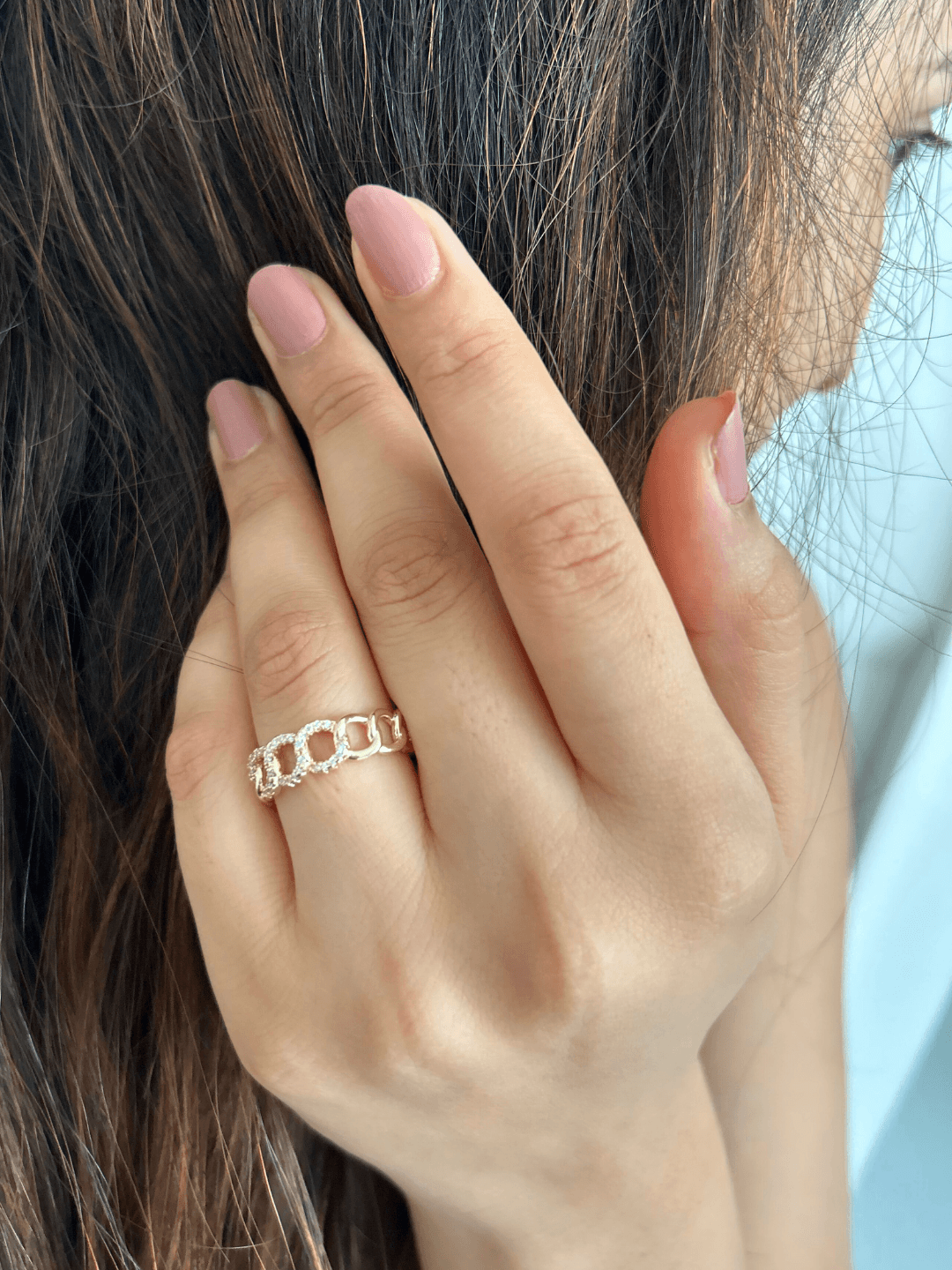 Golden Swirl Ring - Zerakijewels