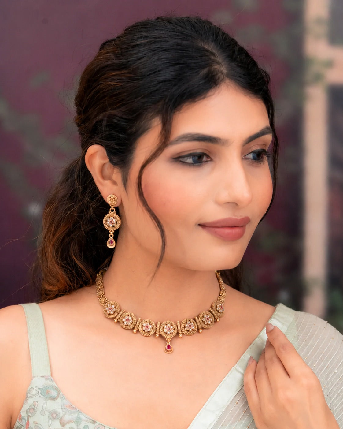 Sudarshini Necklace Set