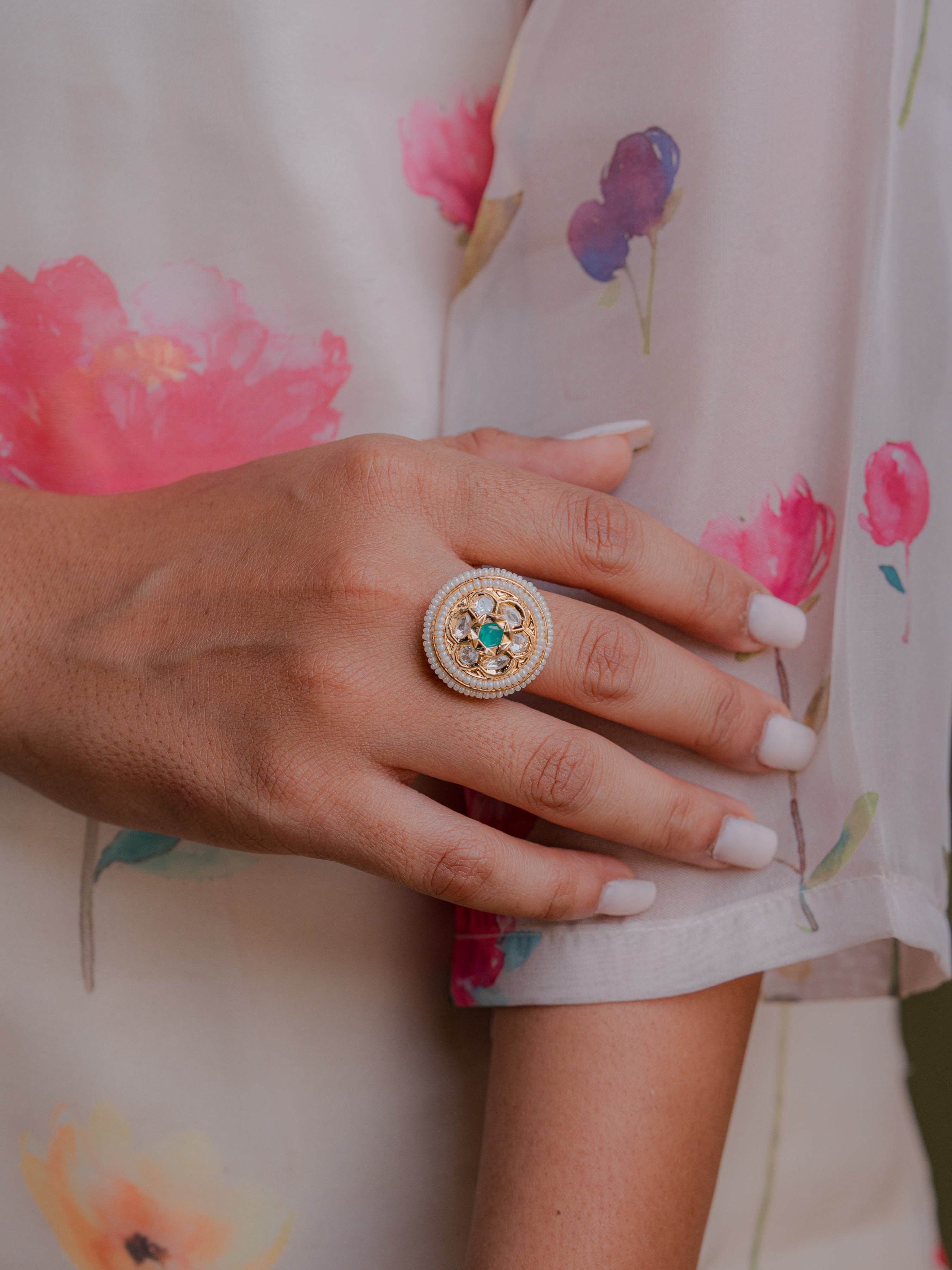 Rudrani Antique Ring