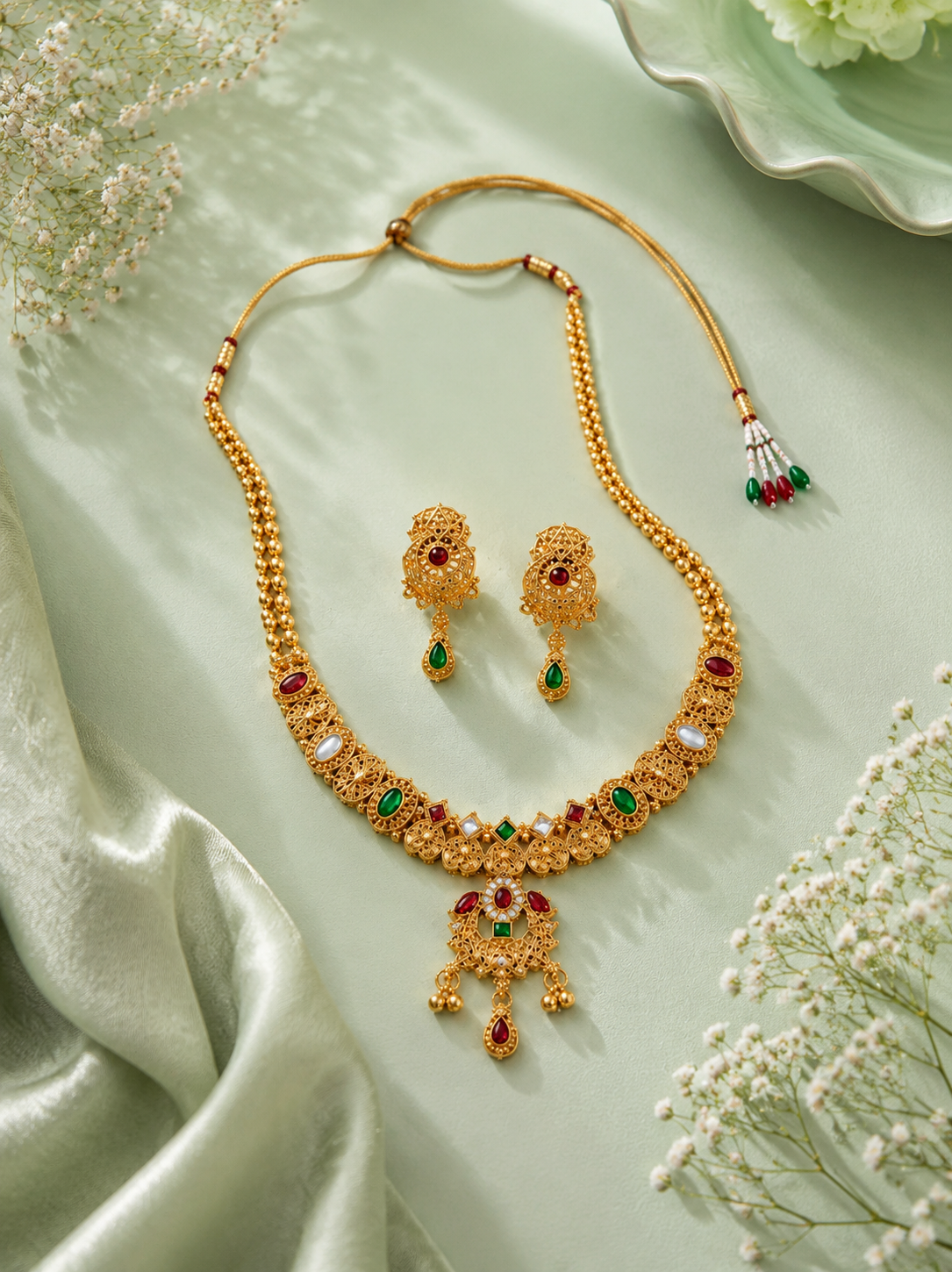 Aarunika Necklace Set