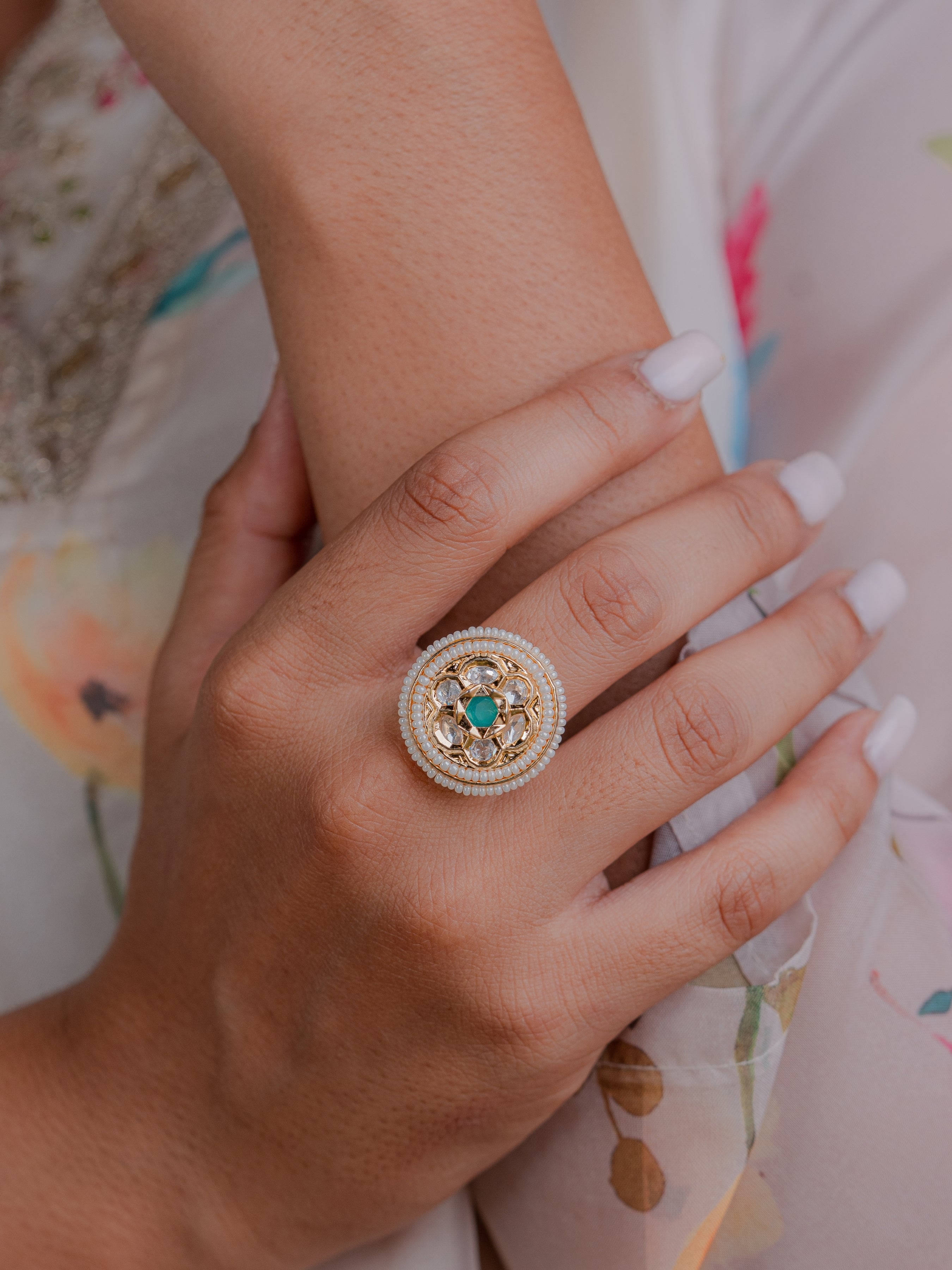 Rudrani Antique Ring
