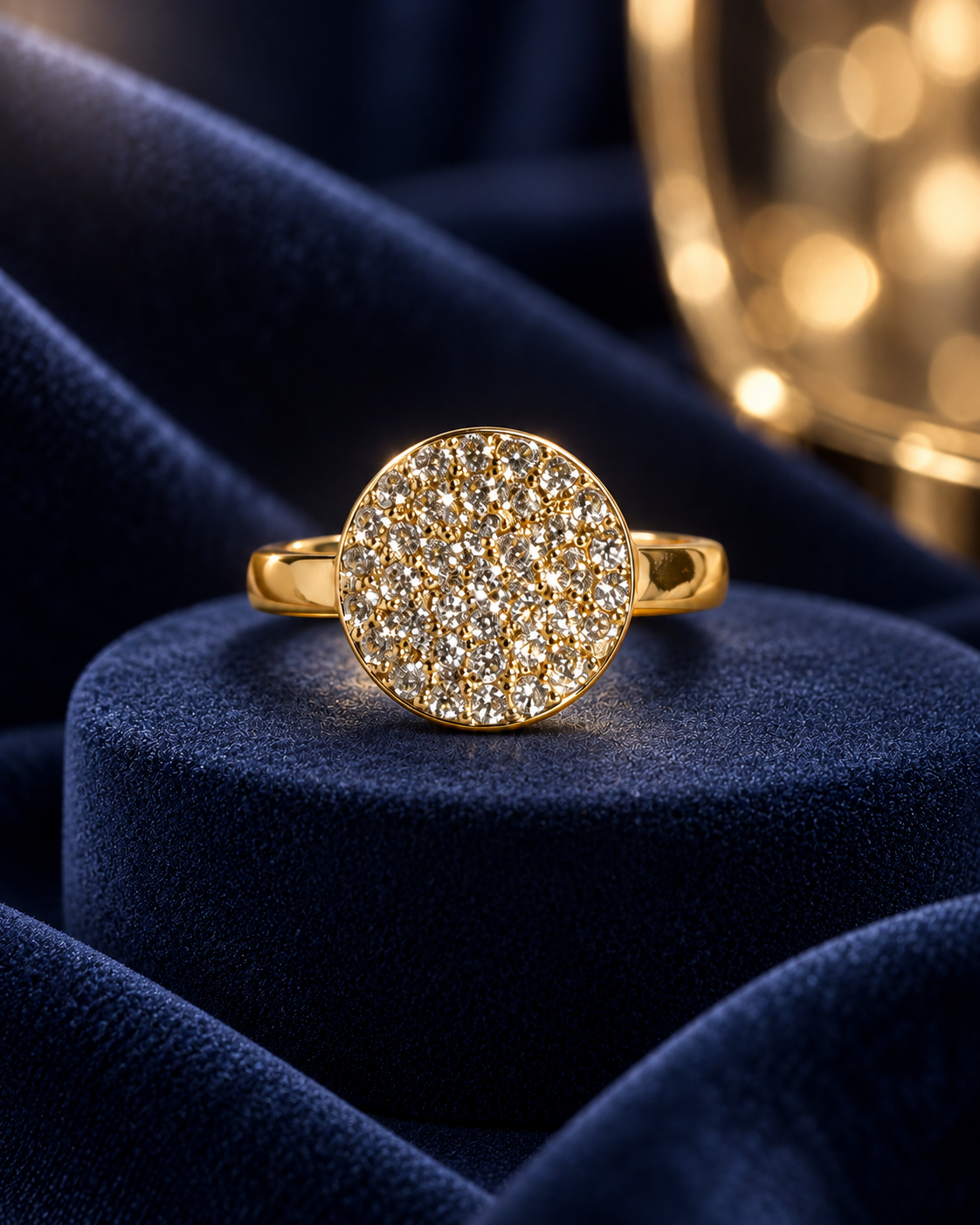 Teardrop Adjustable Ring