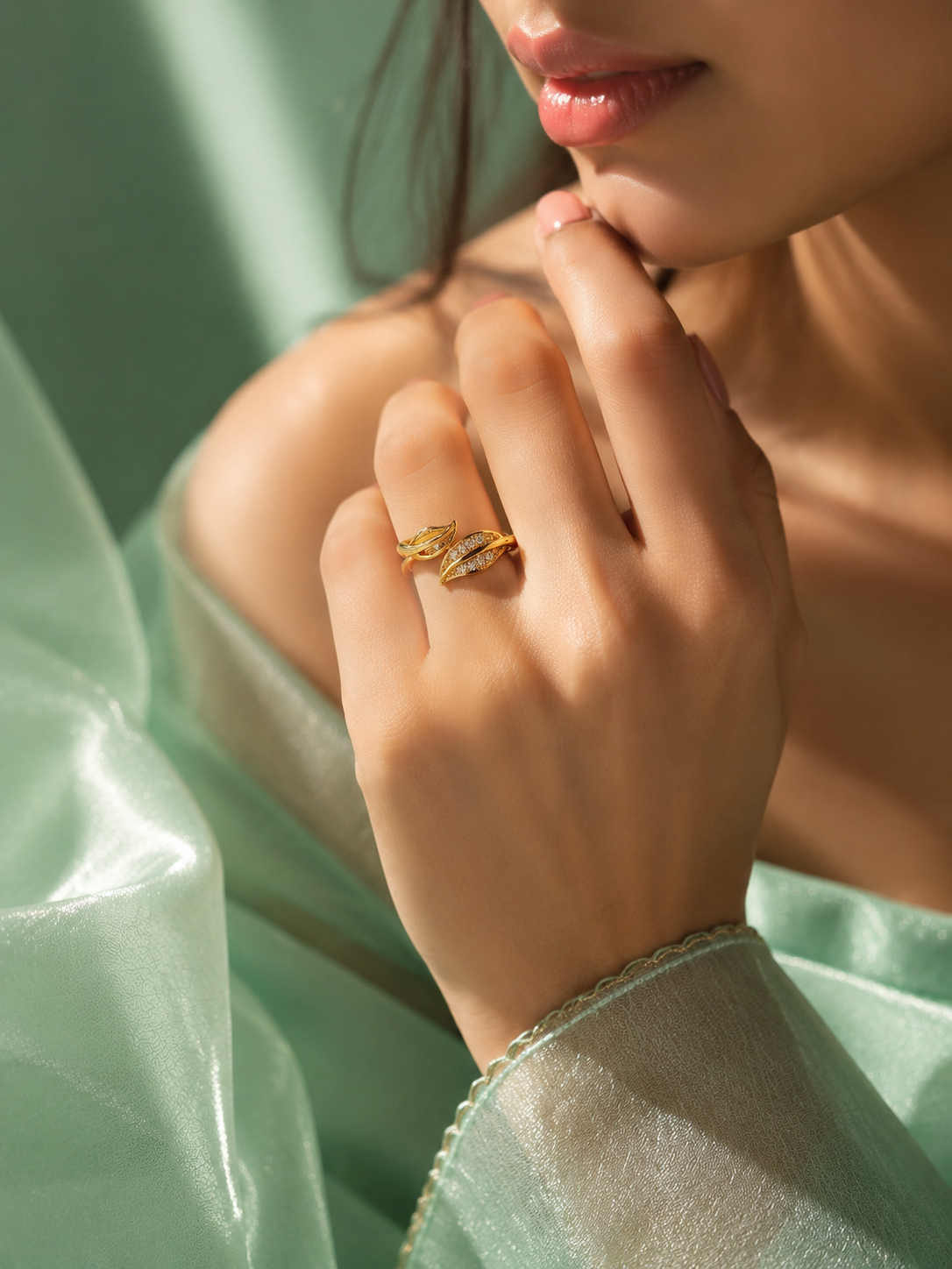 Santa Adjustable Ring