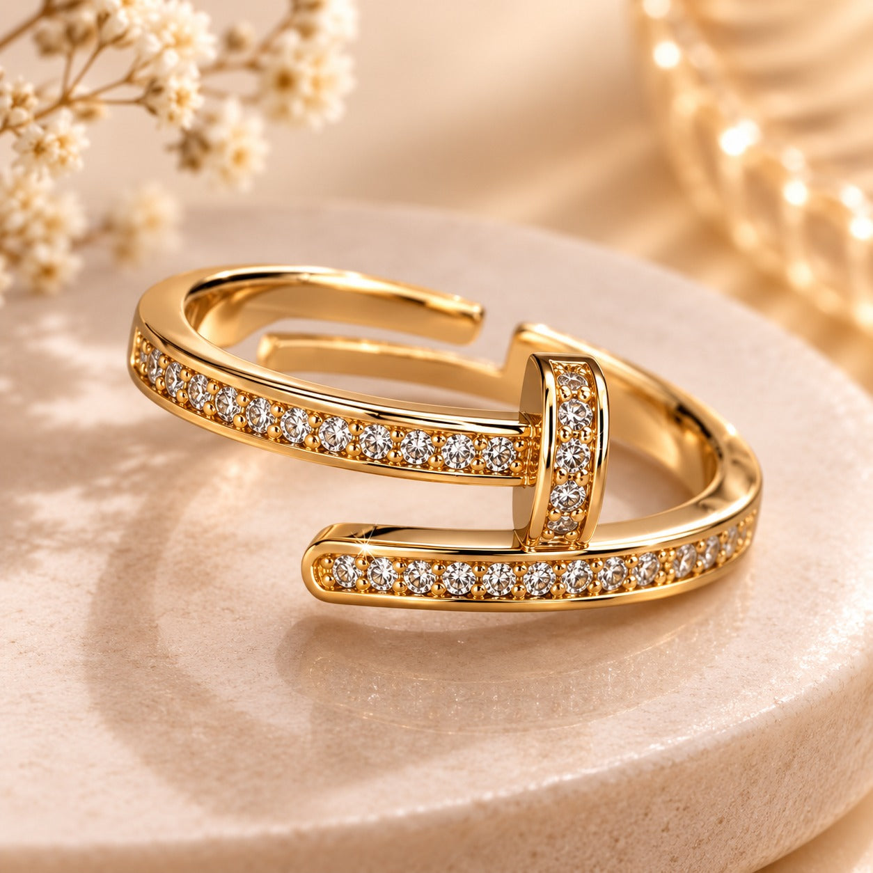 Zelia Adjustable Ring