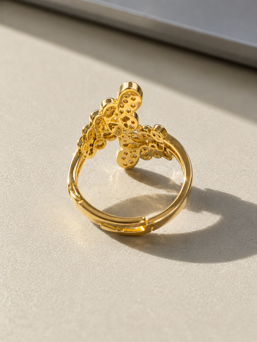 Nora Shine Adjustable Ring