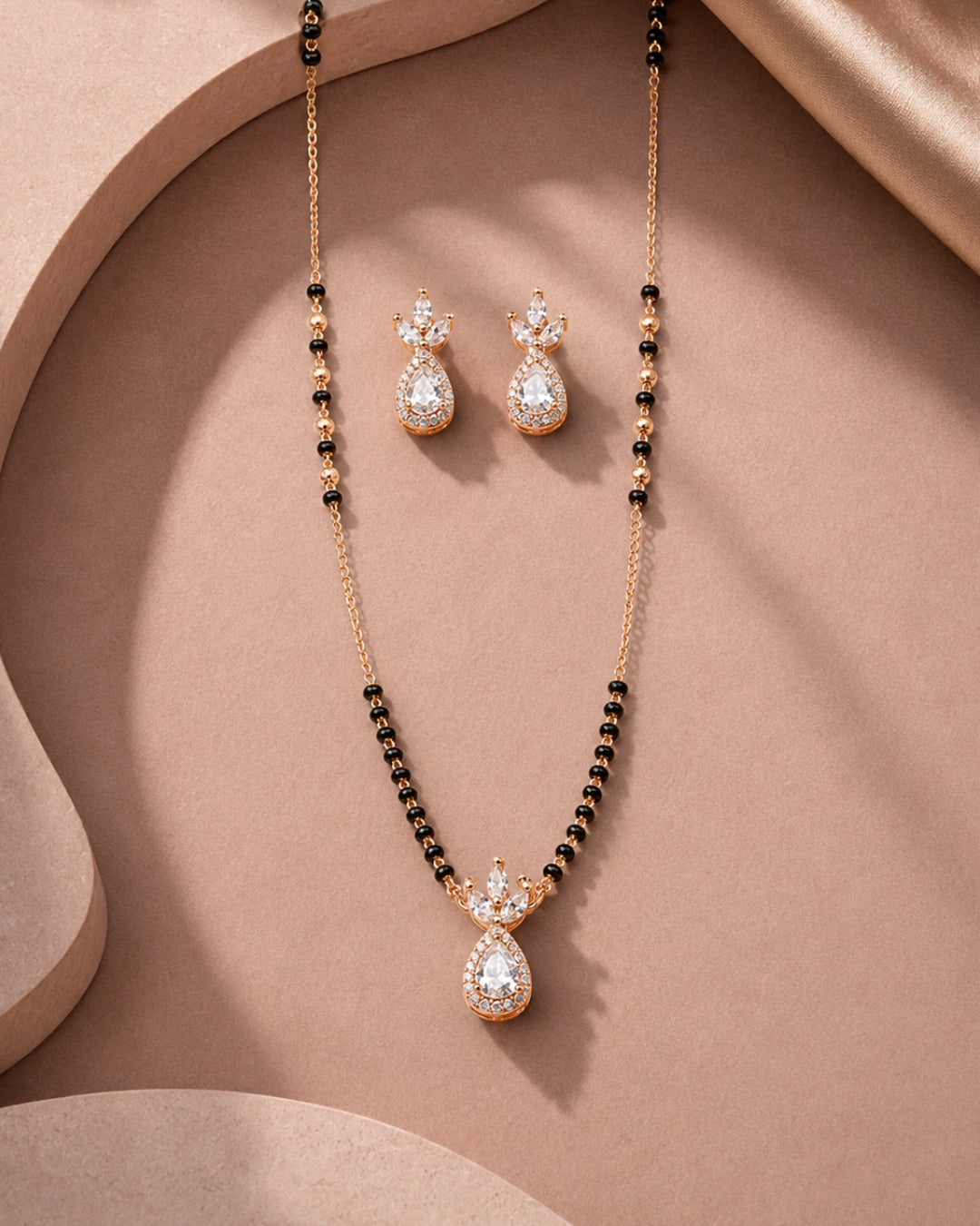 Ahira Mangalsutra with Earrings