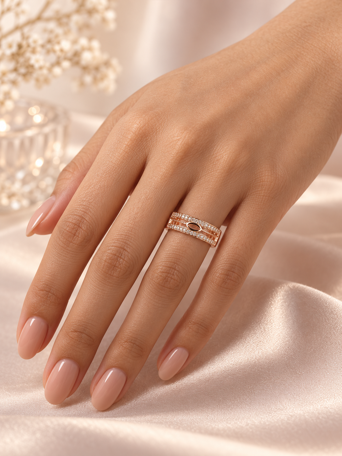 Amberly Adjustable Ring