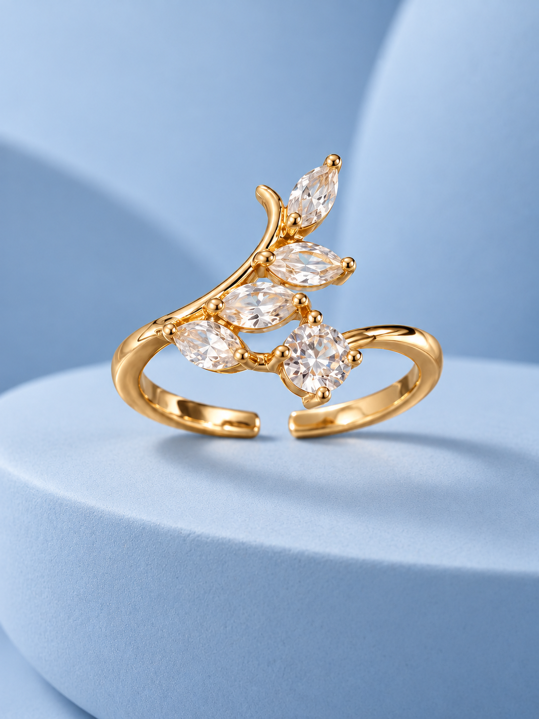 Petals Adjustable Ring