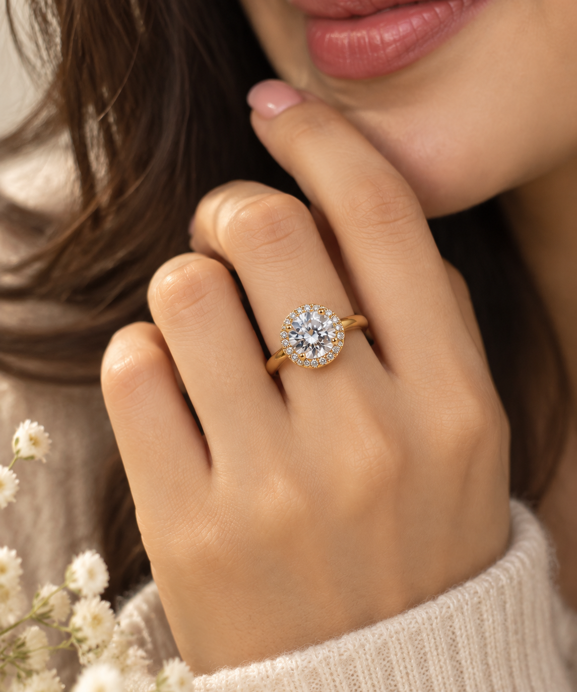 Solenne Adjustable Ring