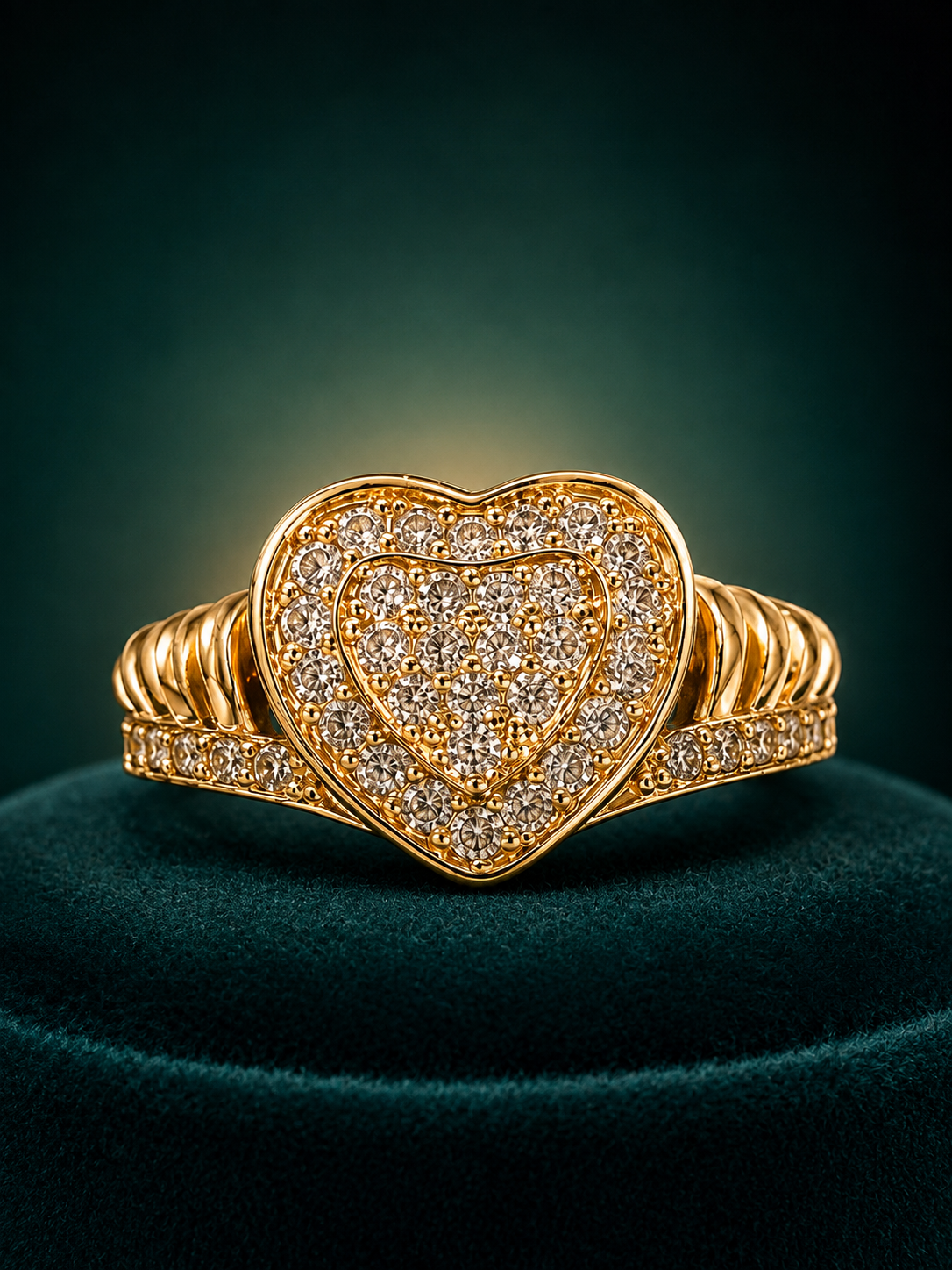 Wavy Adjustable Ring