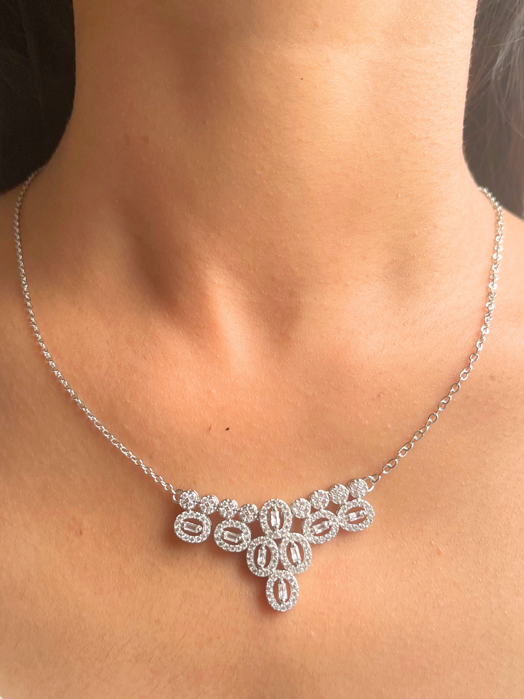 Silver pendant sets discount