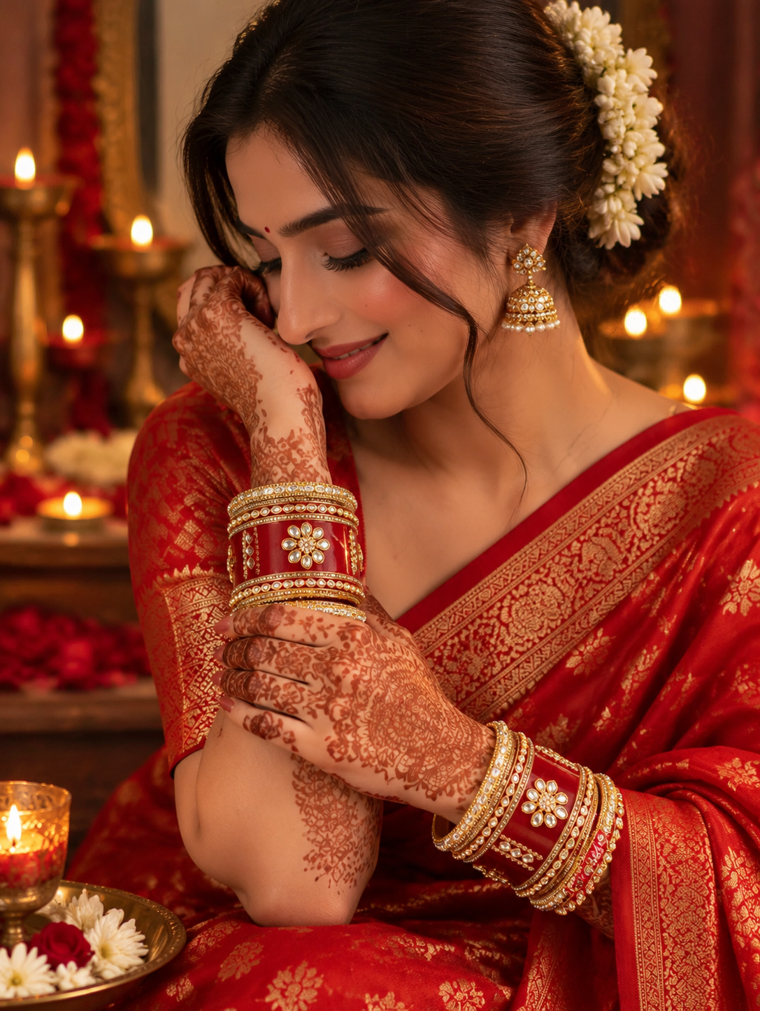 Suhaag Shringar Chuda Set